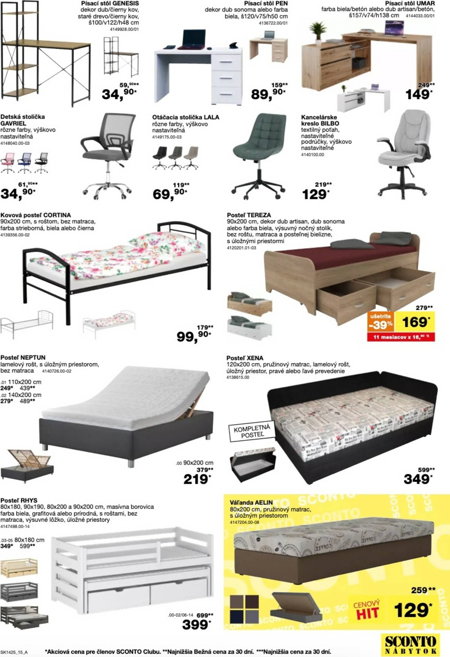 Page 15 of Aktuálny sconto-nabytok leták platný od stredy 05.11 do 25.11