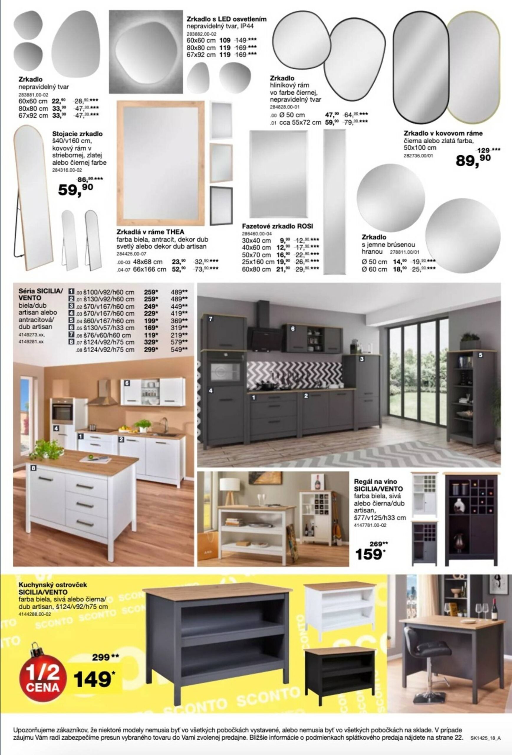 Page 18 of Aktuálny sconto-nabytok leták platný od stredy 05.11 do 25.11