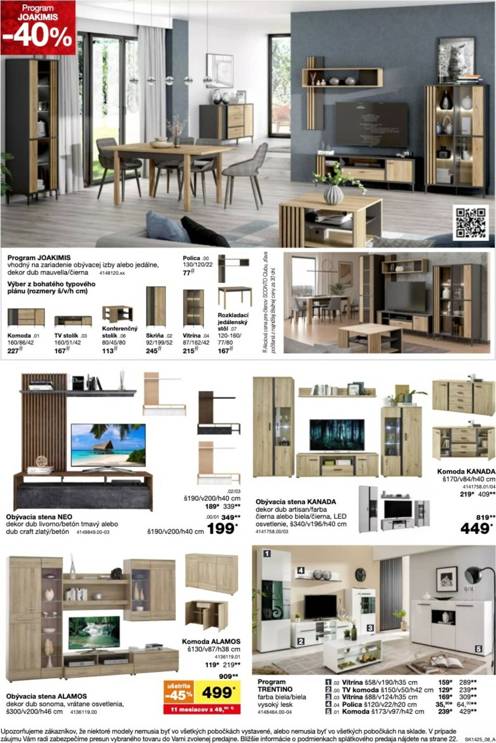 Page 8 of Aktuálny sconto-nabytok leták platný od stredy 05.11 do 25.11