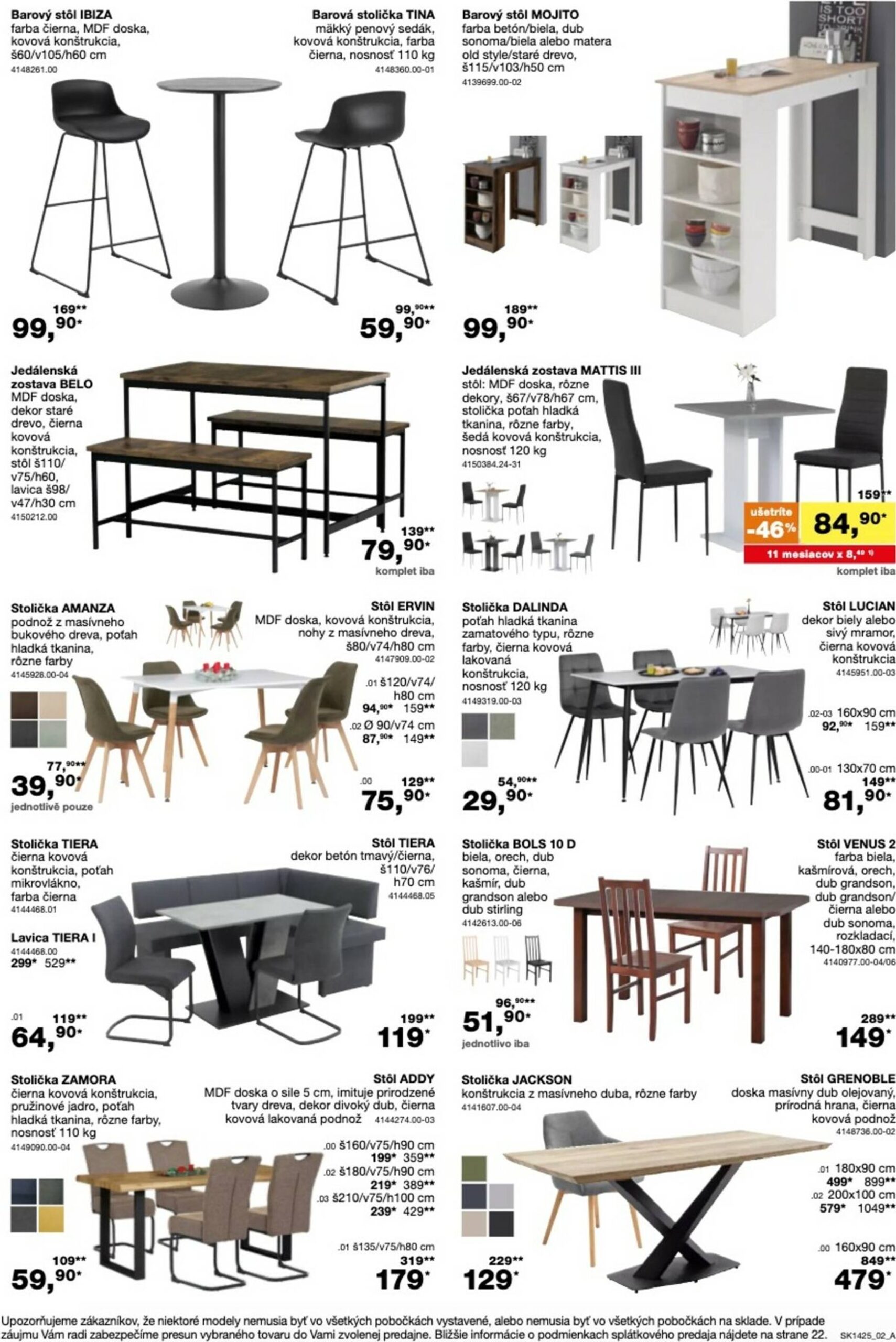 Page 2 of Aktuálny sconto-nabytok leták platný od stredy 05.11 do 25.11