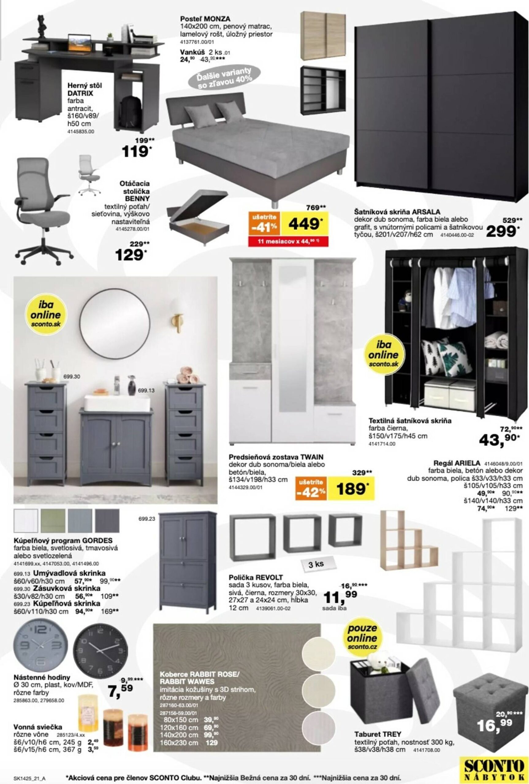 Page 21 of Aktuálny sconto-nabytok leták platný od stredy 05.11 do 25.11