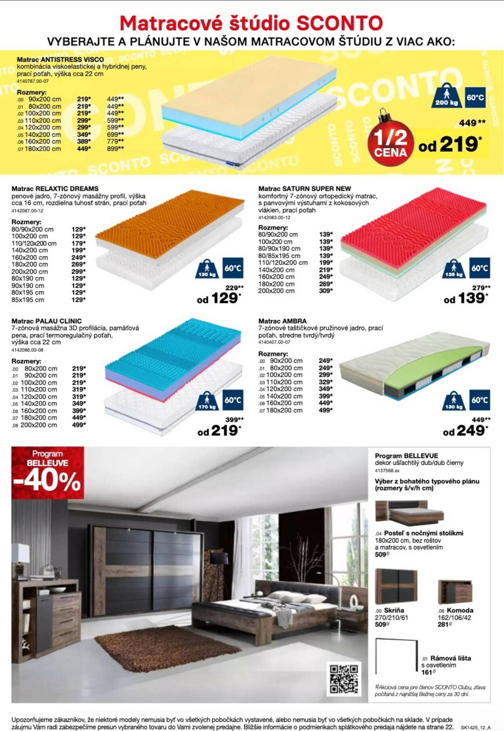 Page 12 of Aktuálny sconto-nabytok leták platný od stredy 05.11 do 25.11