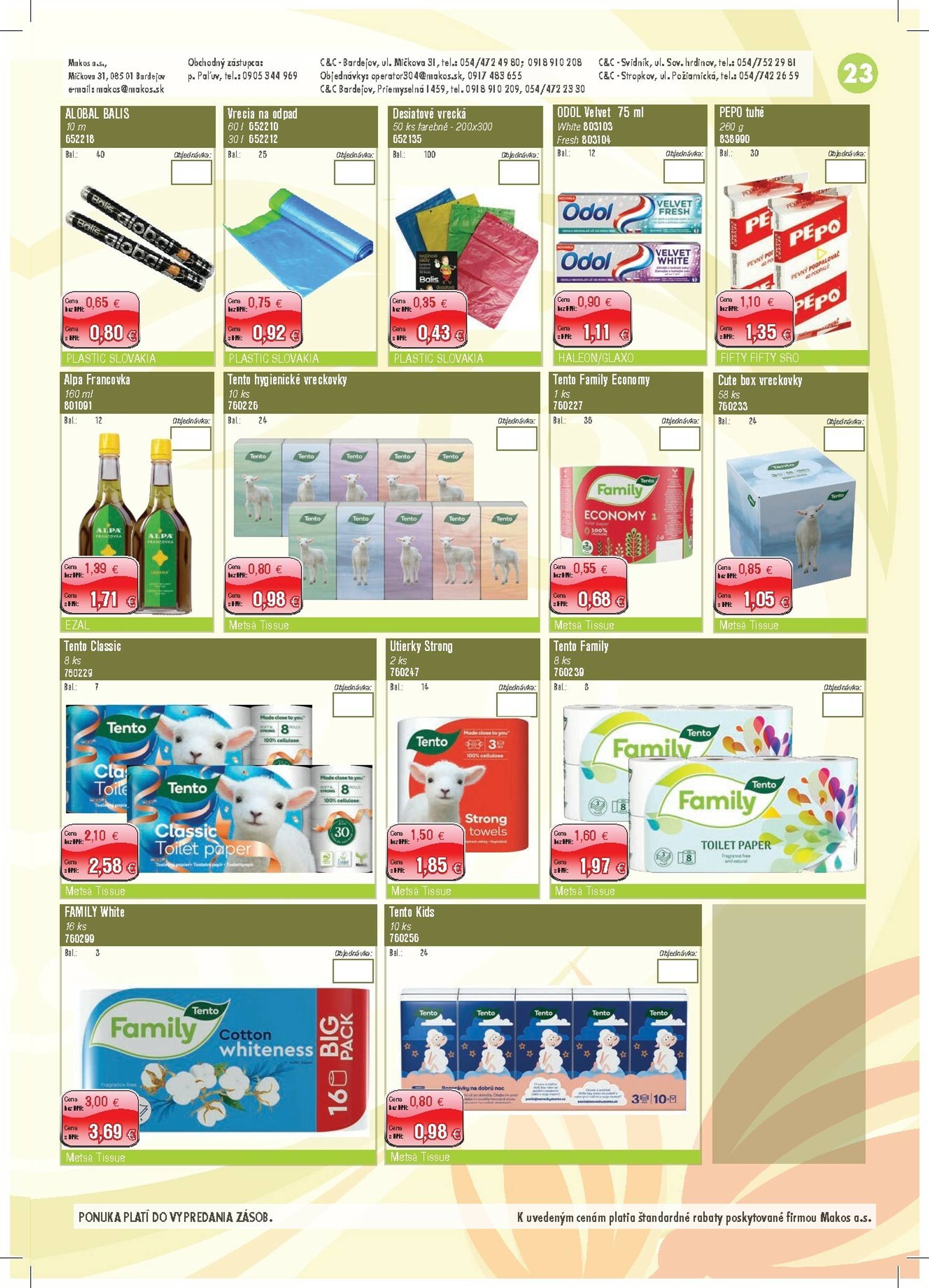 Page 23 of Aktuálny makos leták platný od stredy 05.11 do 30.11