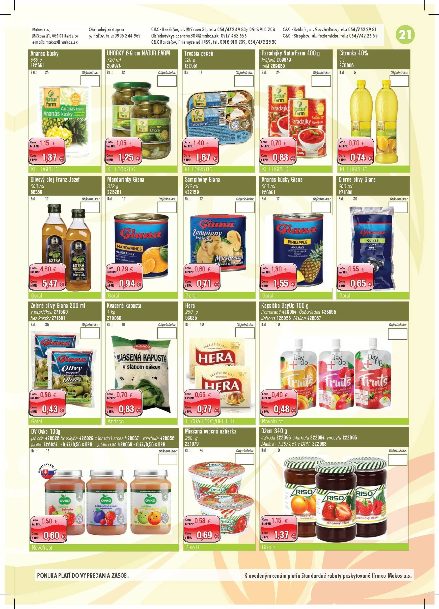 Page 21 of Aktuálny makos leták platný od stredy 05.11 do 30.11