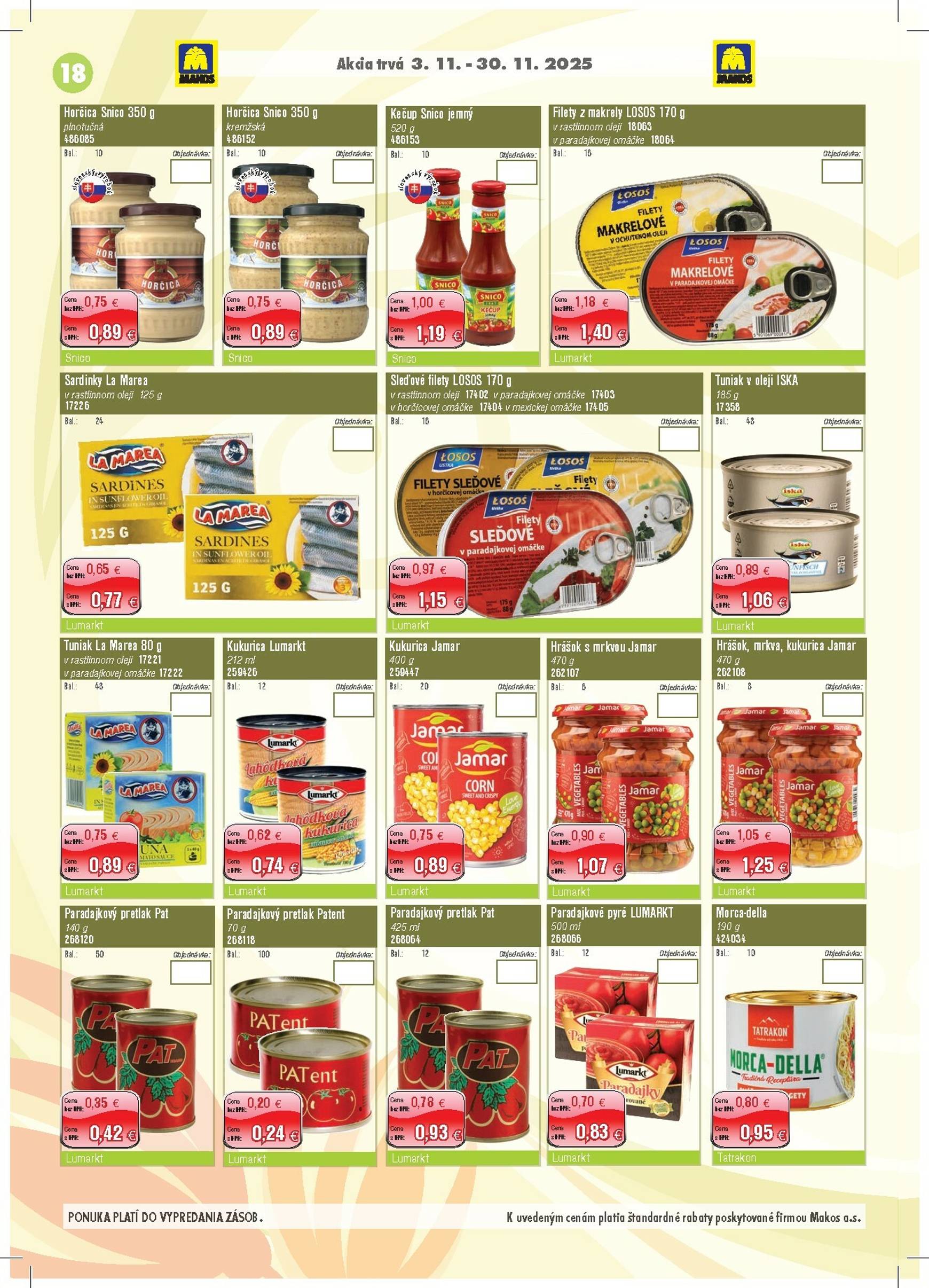 Page 18 of Aktuálny makos leták platný od stredy 05.11 do 30.11