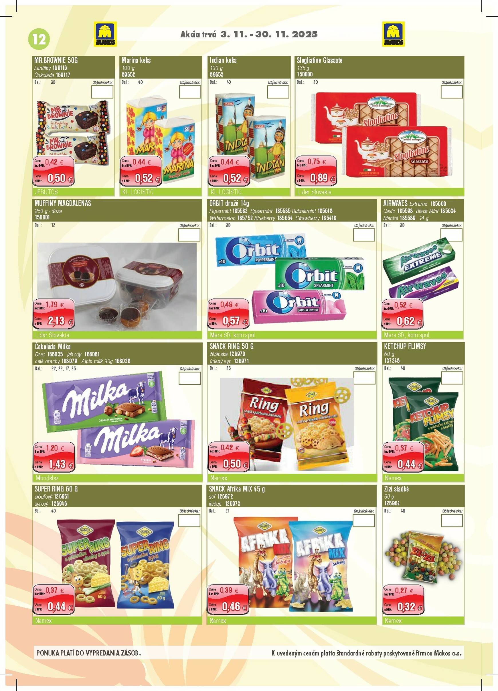 Page 12 of Aktuálny makos leták platný od stredy 05.11 do 30.11