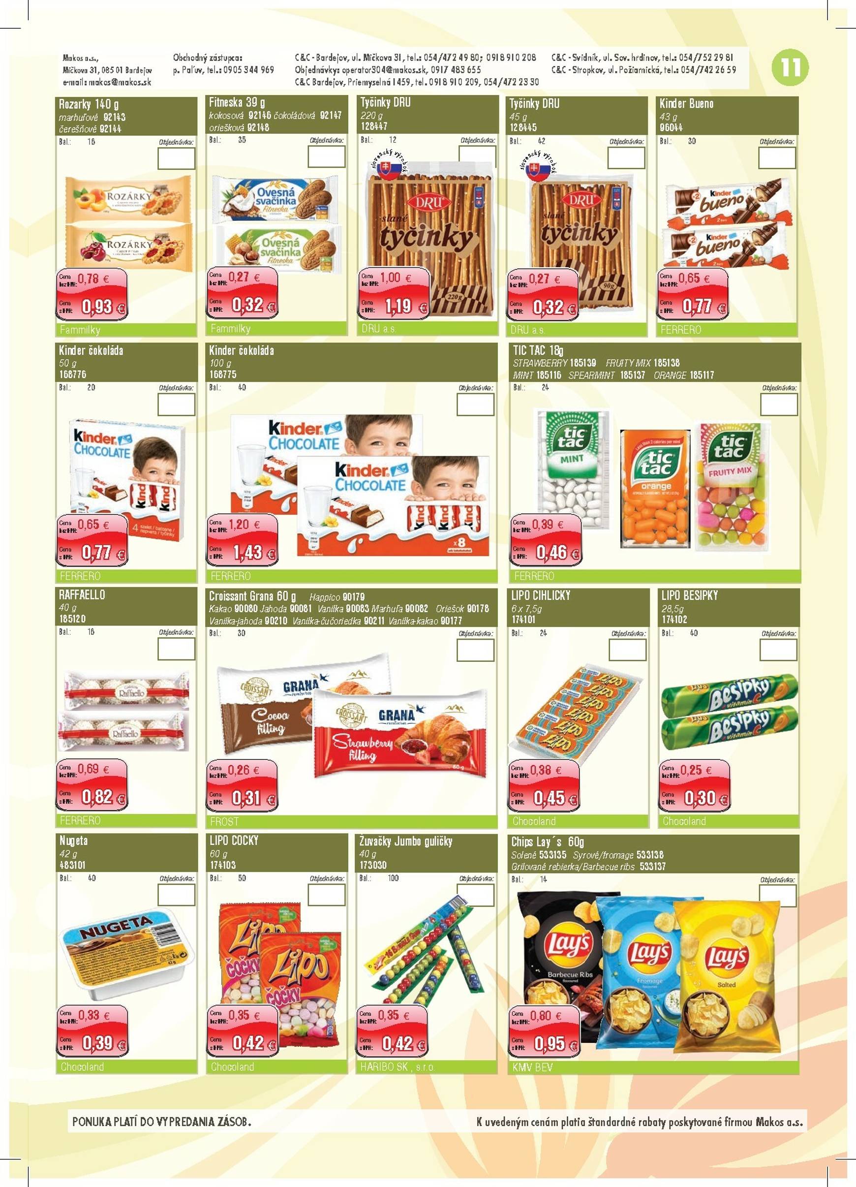 Page 11 of Aktuálny makos leták platný od stredy 05.11 do 30.11