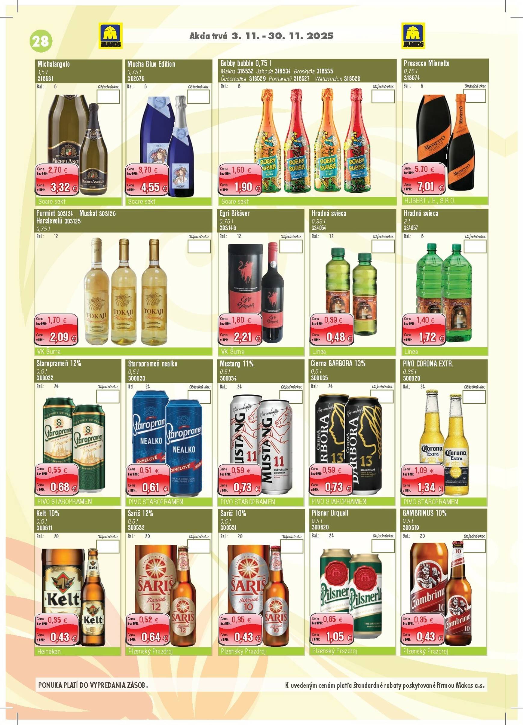 Page 28 of Aktuálny makos leták platný od stredy 05.11 do 30.11