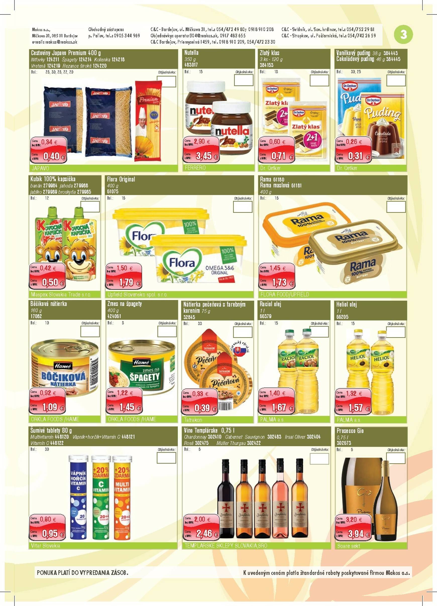 Page 3 of Aktuálny makos leták platný od stredy 05.11 do 30.11