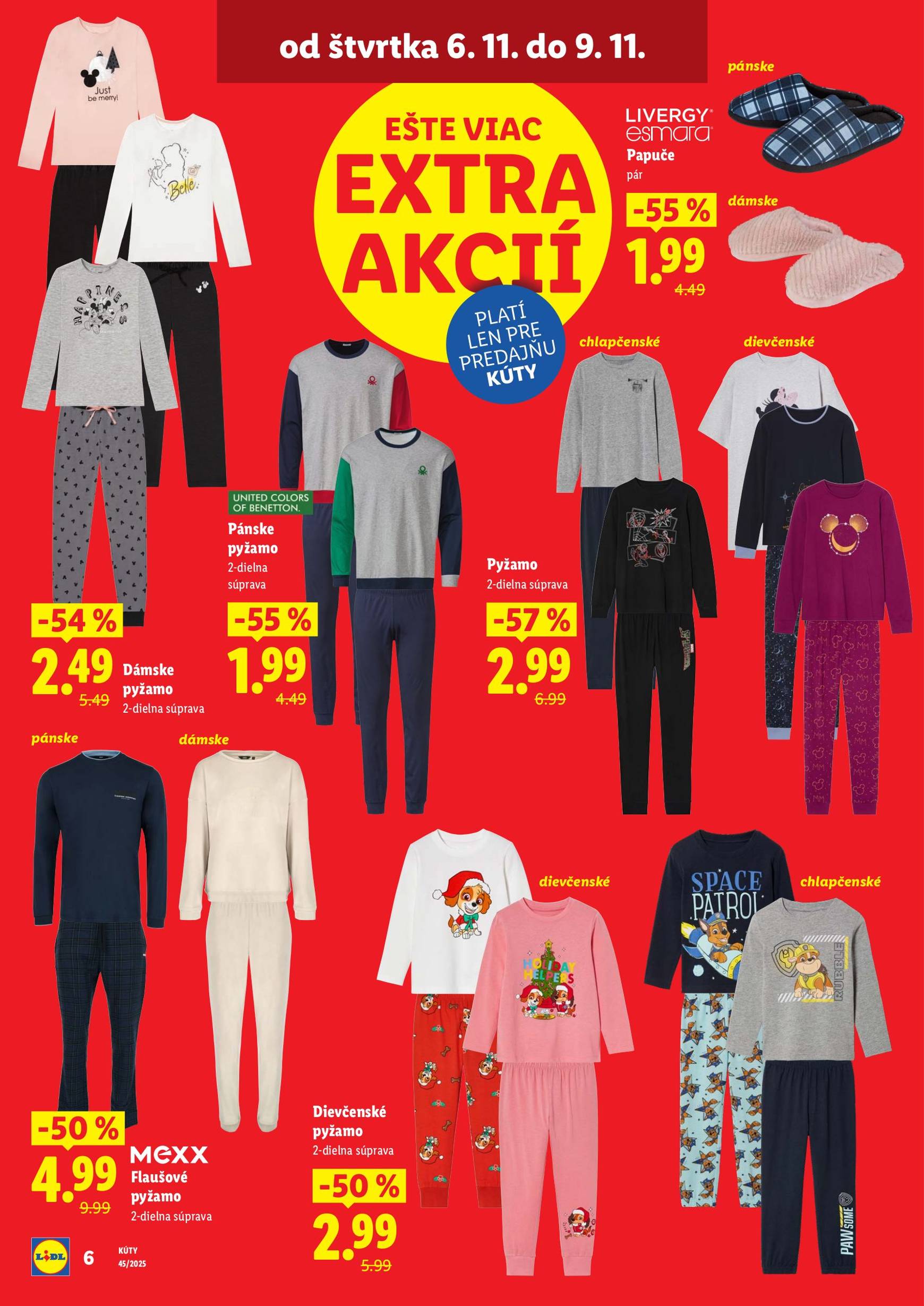 Page 6 of Aktuálny lidl leták platný od štvrtka 06.11 do 09.11