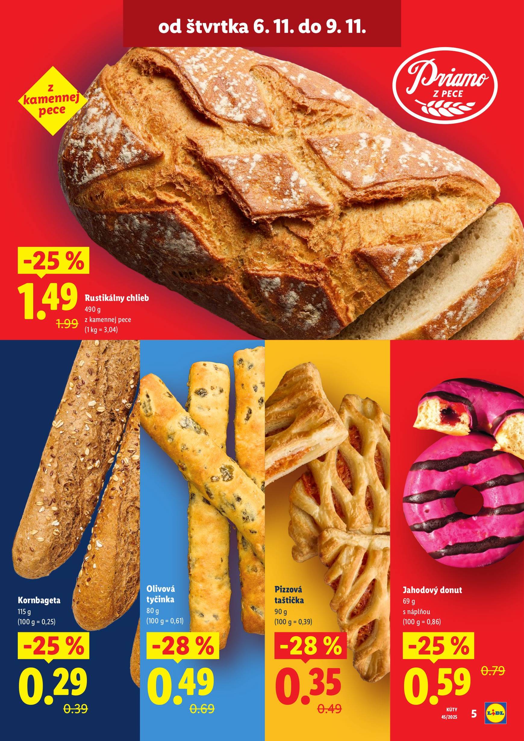 Page 5 of Aktuálny lidl leták platný od štvrtka 06.11 do 09.11