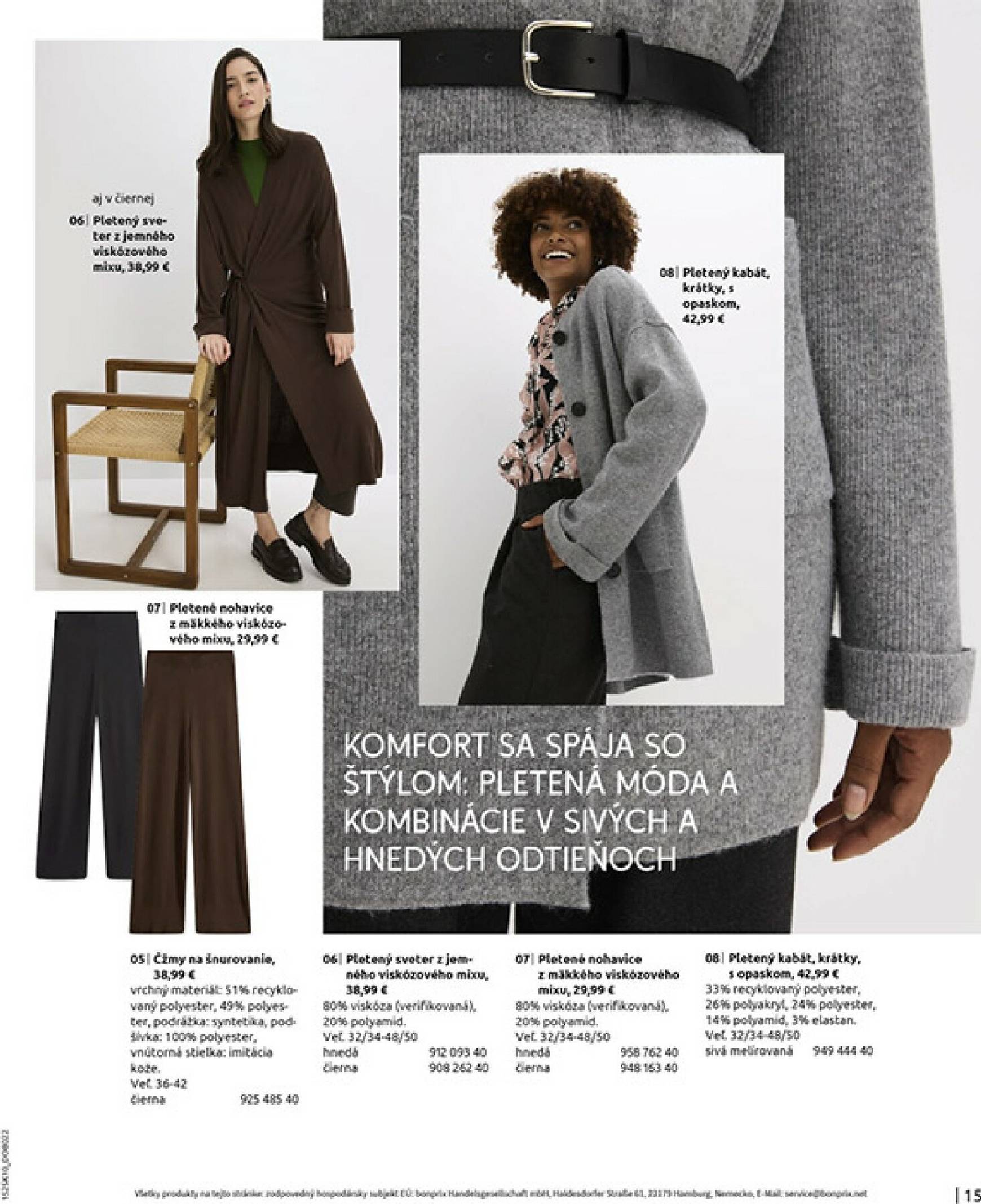 Page 17 of Aktuálny bonprix leták platný od stredy 05.11 do 08.12