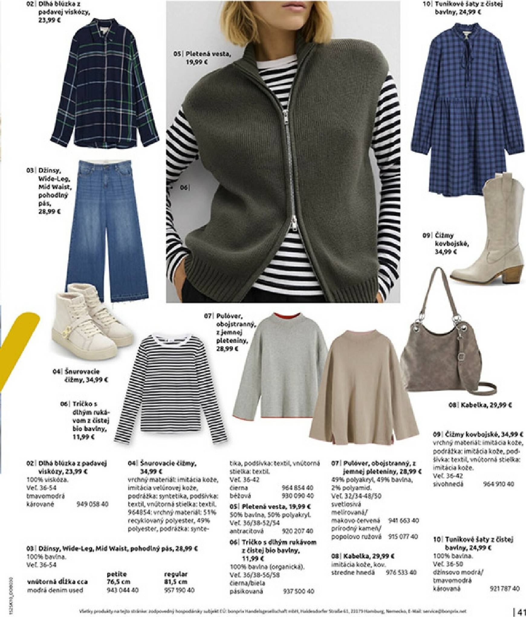 Page 43 of Aktuálny bonprix leták platný od stredy 05.11 do 08.12