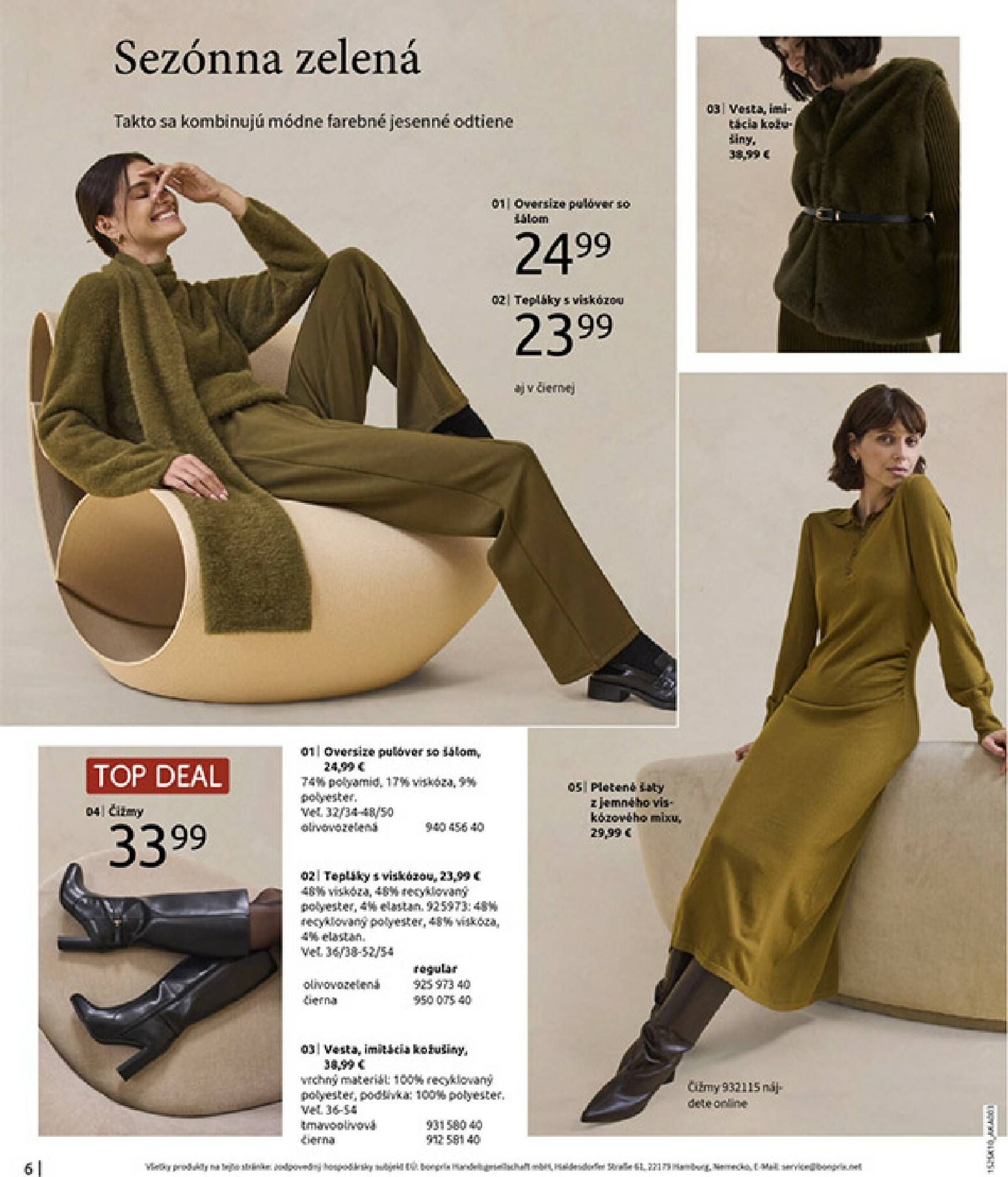 Page 8 of Aktuálny bonprix leták platný od stredy 05.11 do 08.12