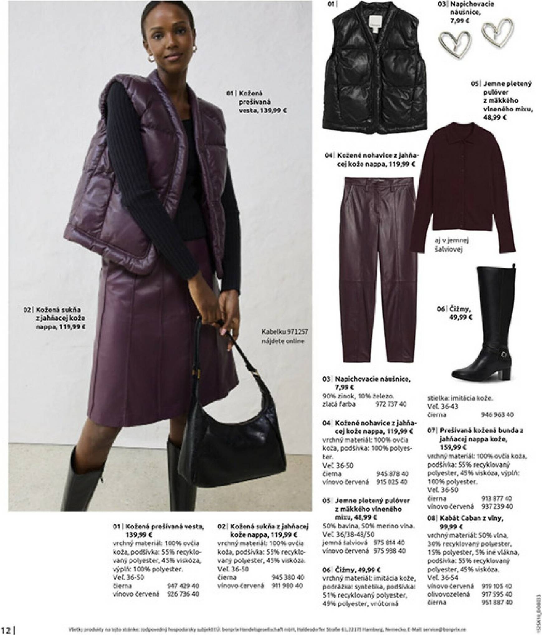 Page 14 of Aktuálny bonprix leták platný od stredy 05.11 do 08.12