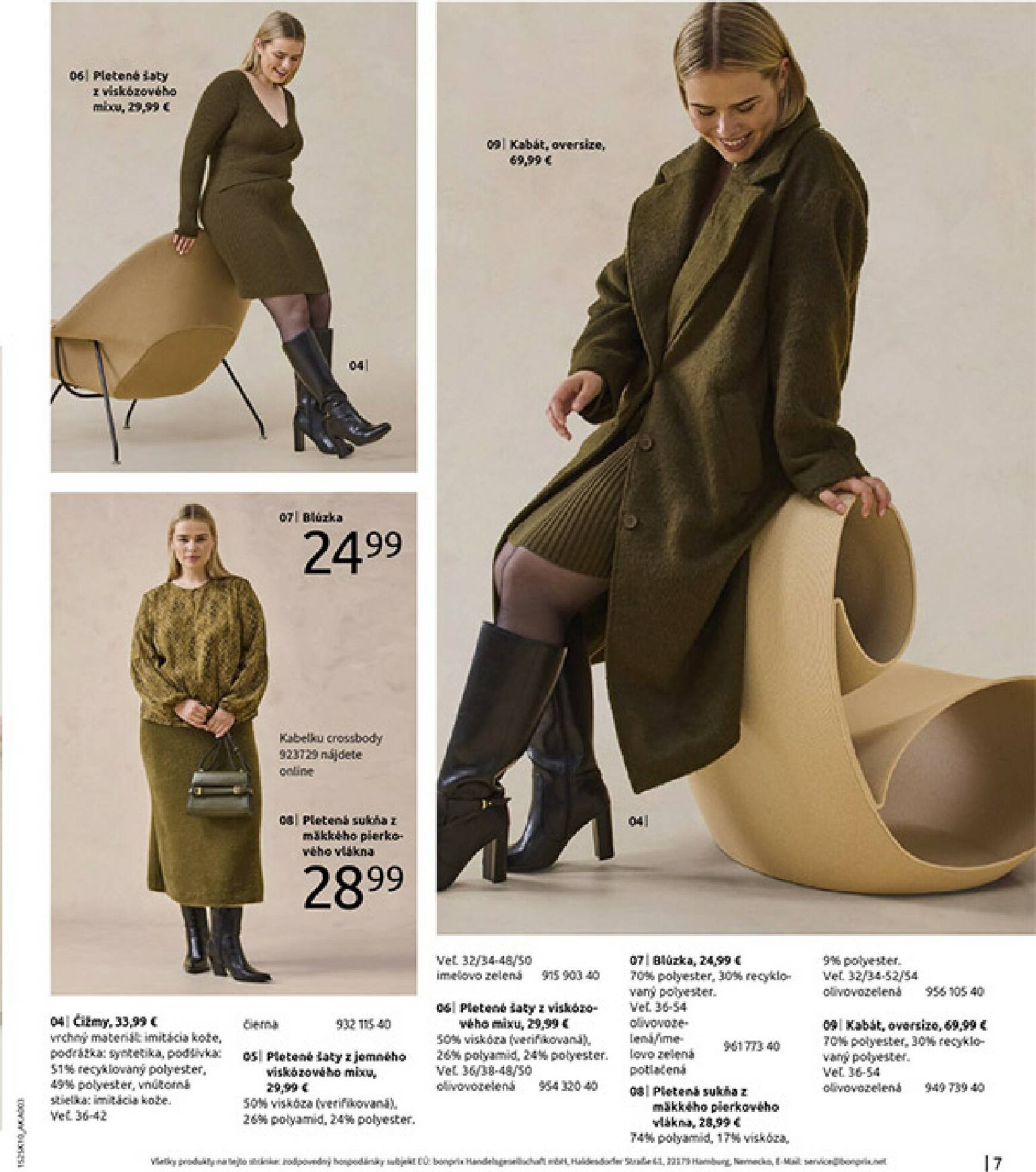 Page 9 of Aktuálny bonprix leták platný od stredy 05.11 do 08.12