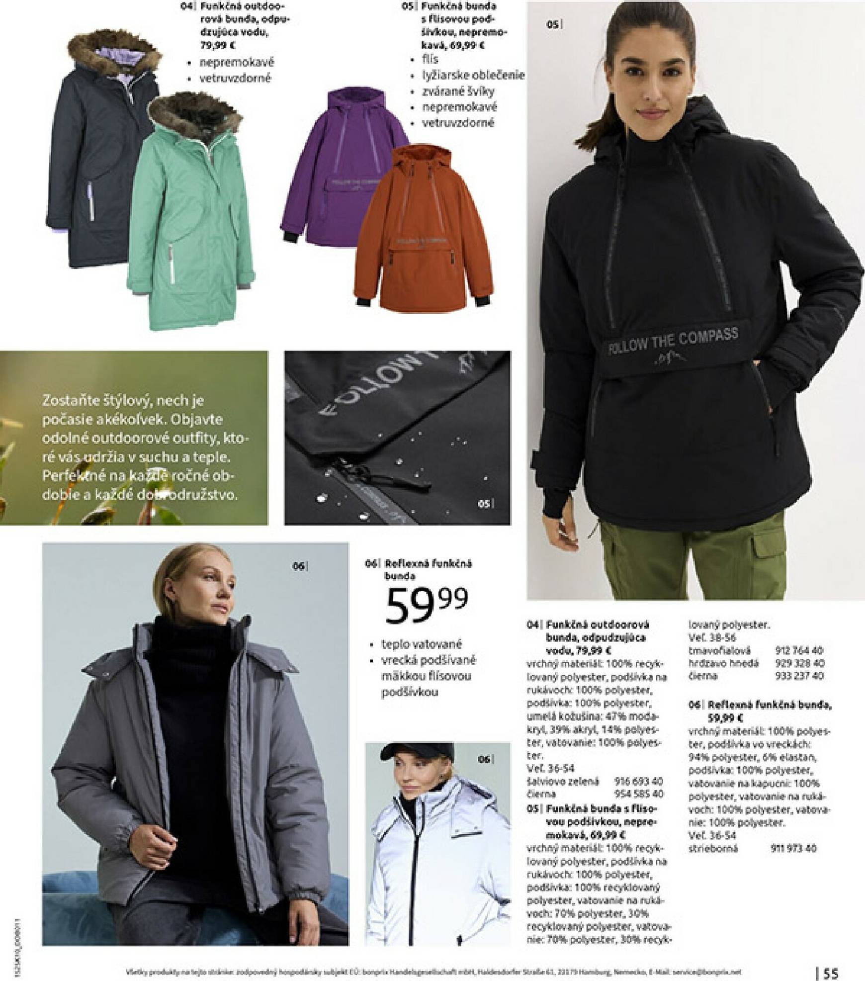 Page 57 of Aktuálny bonprix leták platný od stredy 05.11 do 08.12