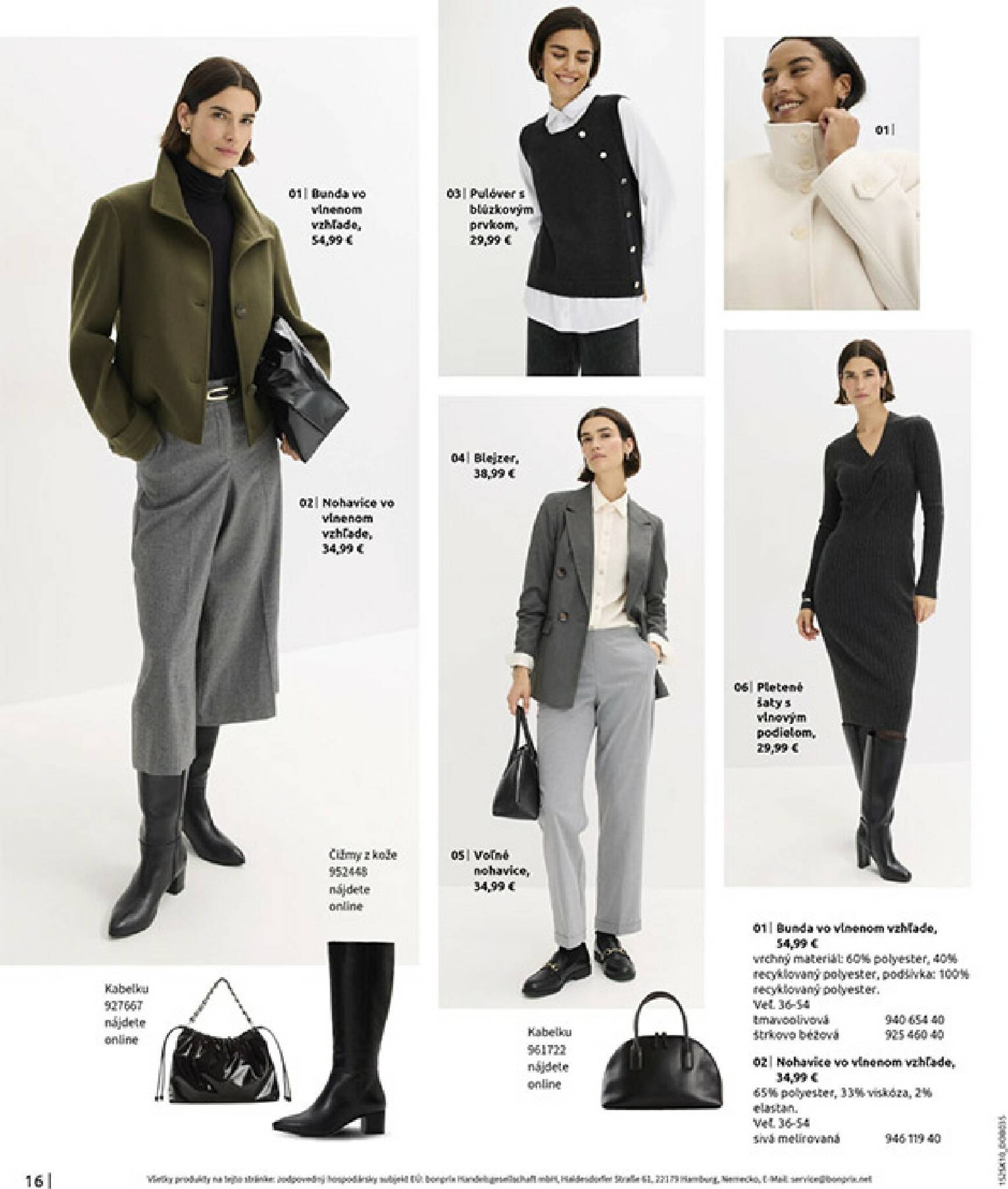 Page 18 of Aktuálny bonprix leták platný od stredy 05.11 do 08.12