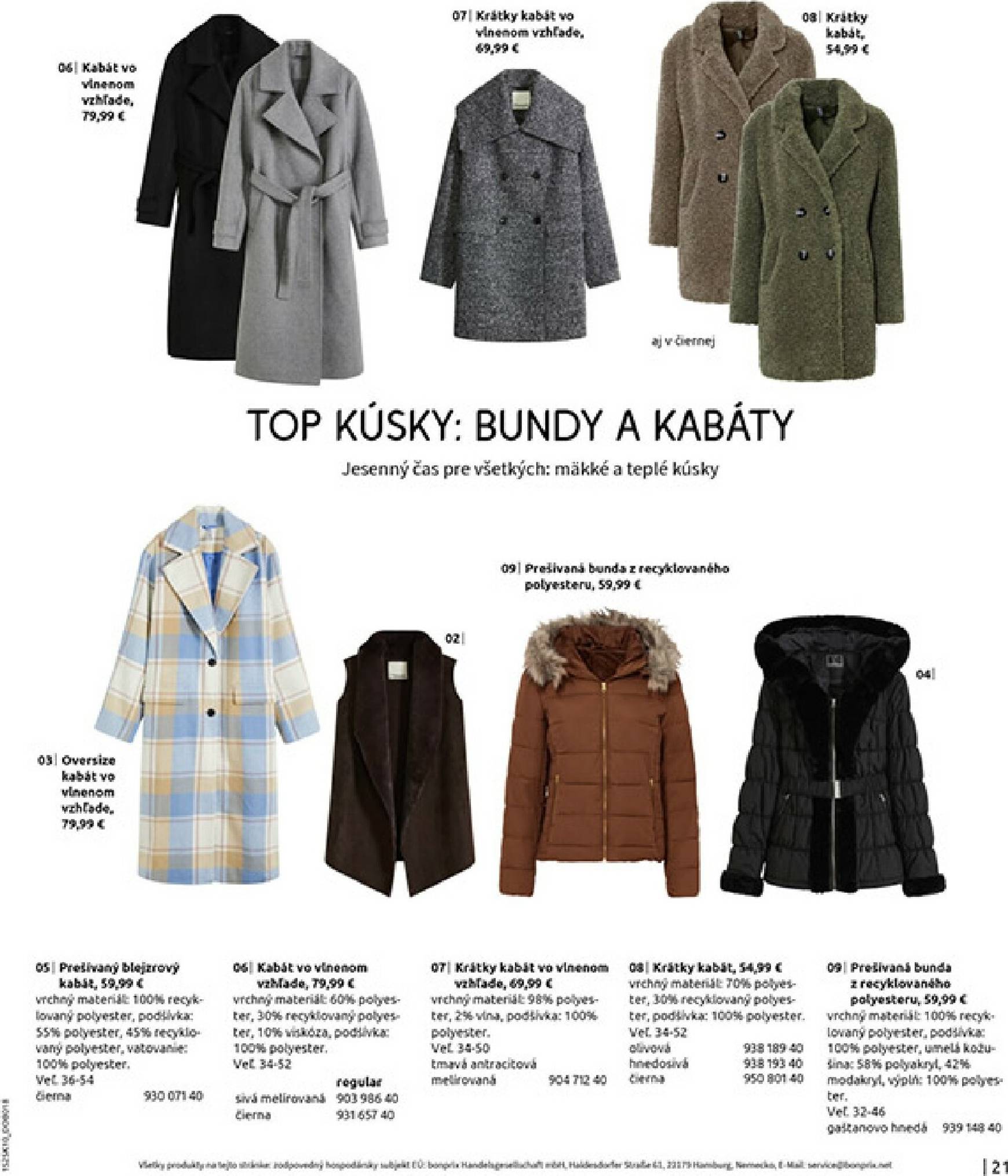 Page 23 of Aktuálny bonprix leták platný od stredy 05.11 do 08.12