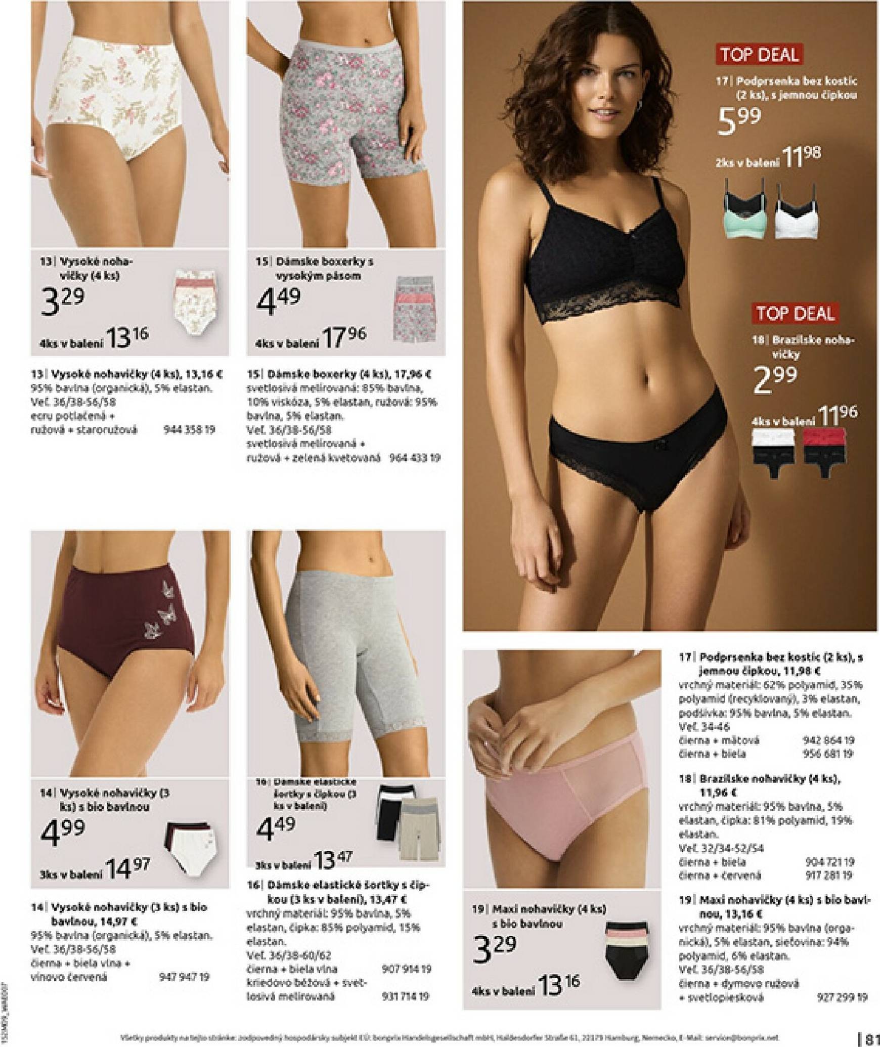 Page 83 of Aktuálny bonprix leták platný od štvrtka 23.10 do 18.11