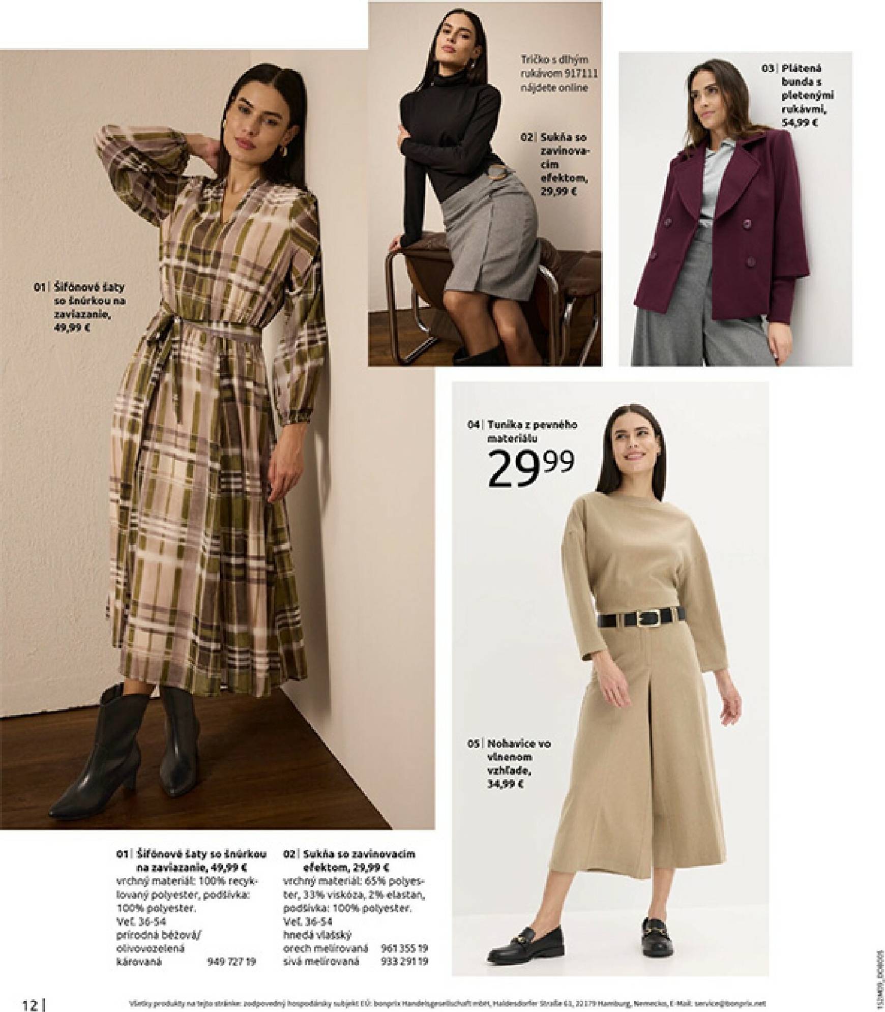 Page 14 of Aktuálny bonprix leták platný od štvrtka 23.10 do 18.11