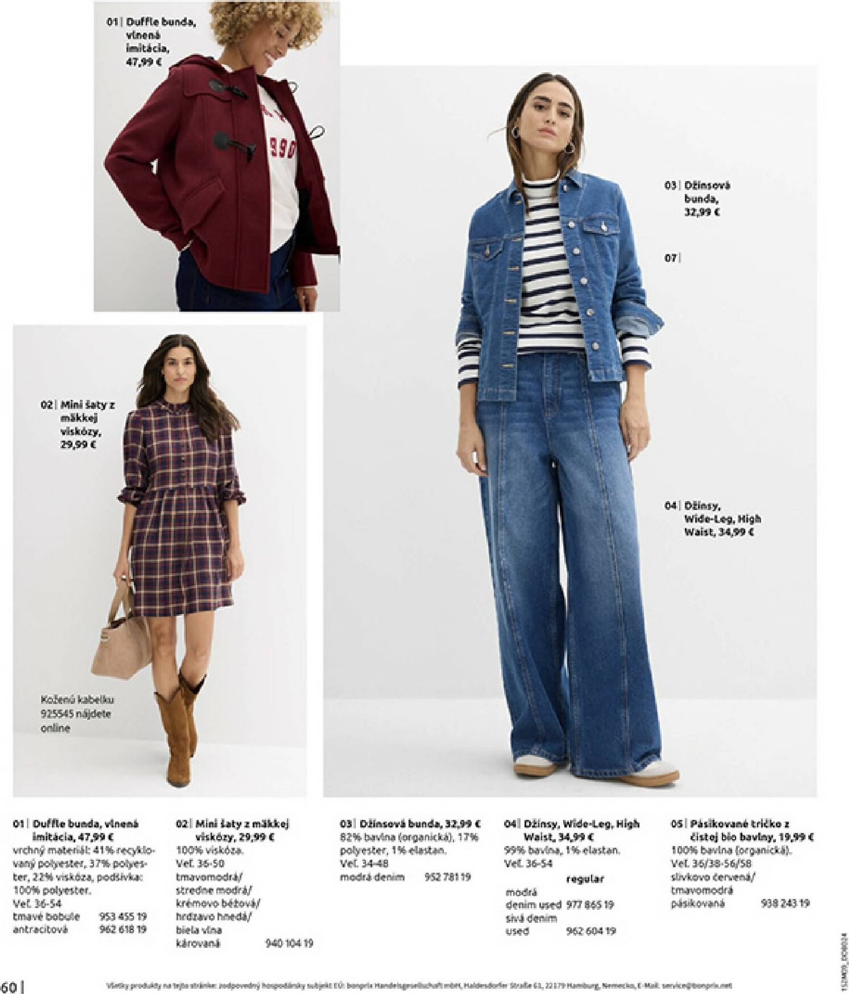 Page 62 of Aktuálny bonprix leták platný od štvrtka 23.10 do 18.11