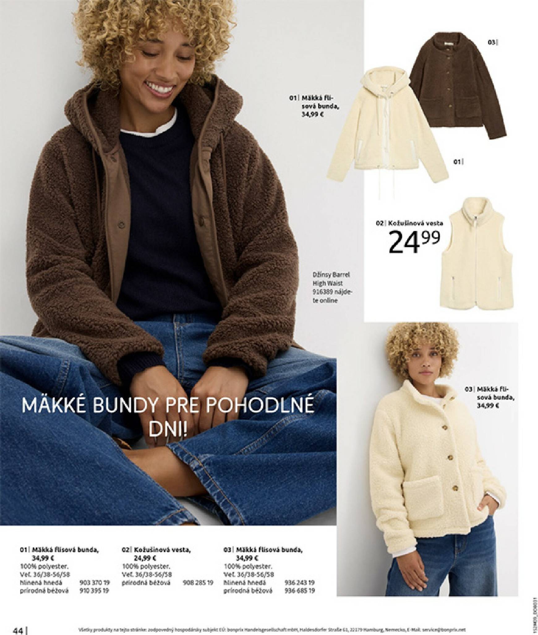 Page 46 of Aktuálny bonprix leták platný od štvrtka 23.10 do 18.11