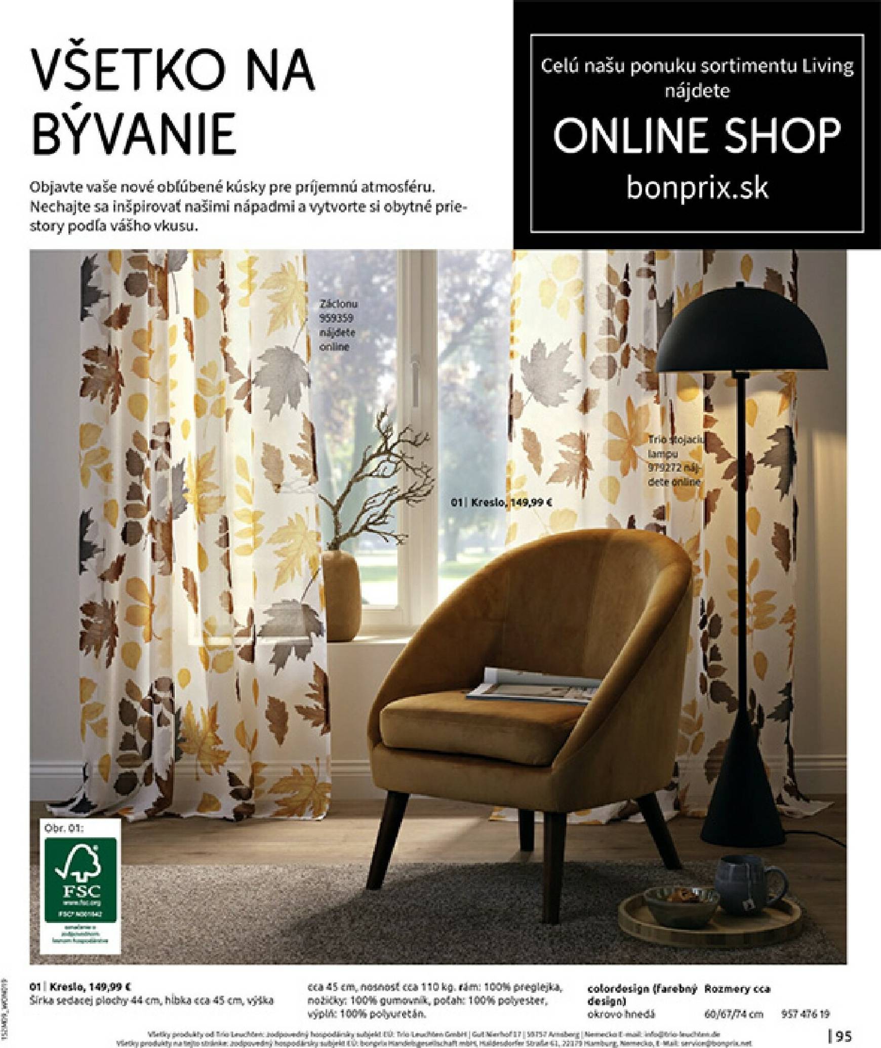 Page 97 of Aktuálny bonprix leták platný od štvrtka 23.10 do 18.11