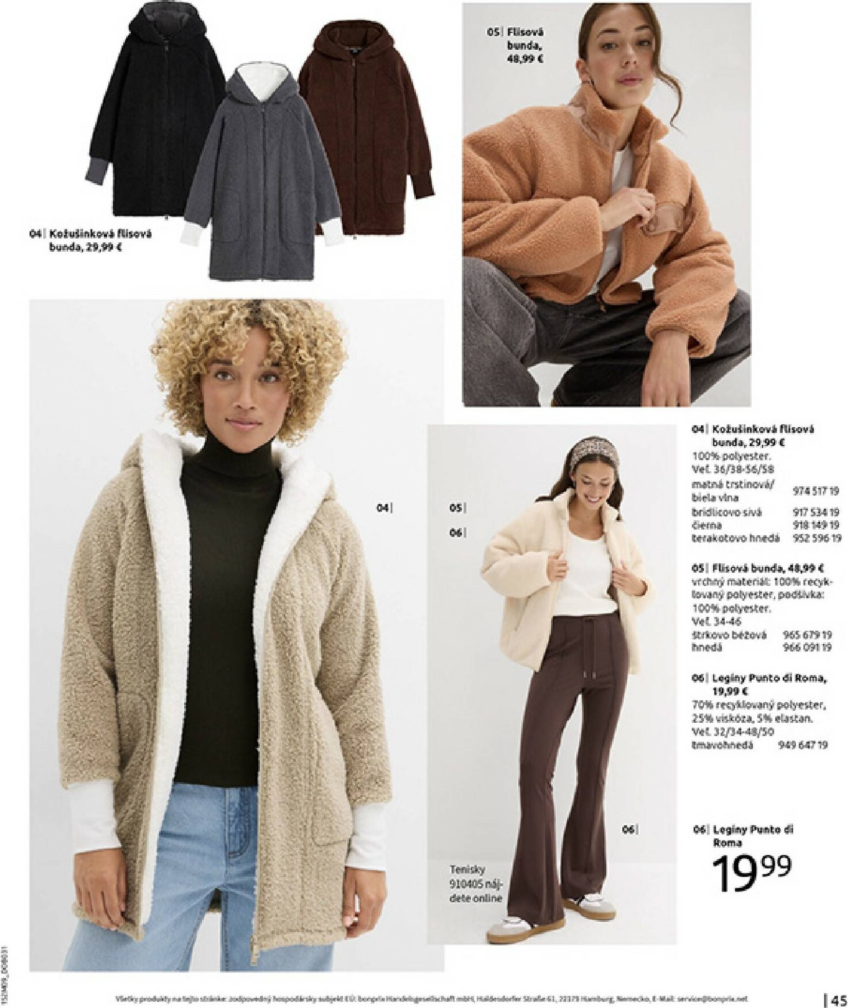 Page 47 of Aktuálny bonprix leták platný od štvrtka 23.10 do 18.11