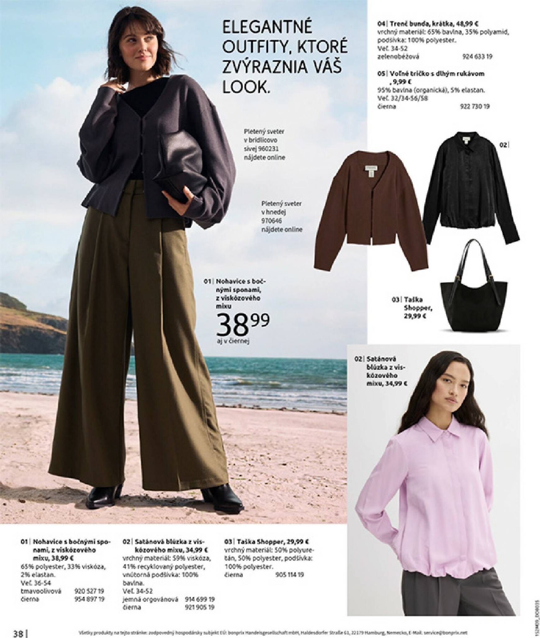 Page 40 of Aktuálny bonprix leták platný od štvrtka 23.10 do 18.11