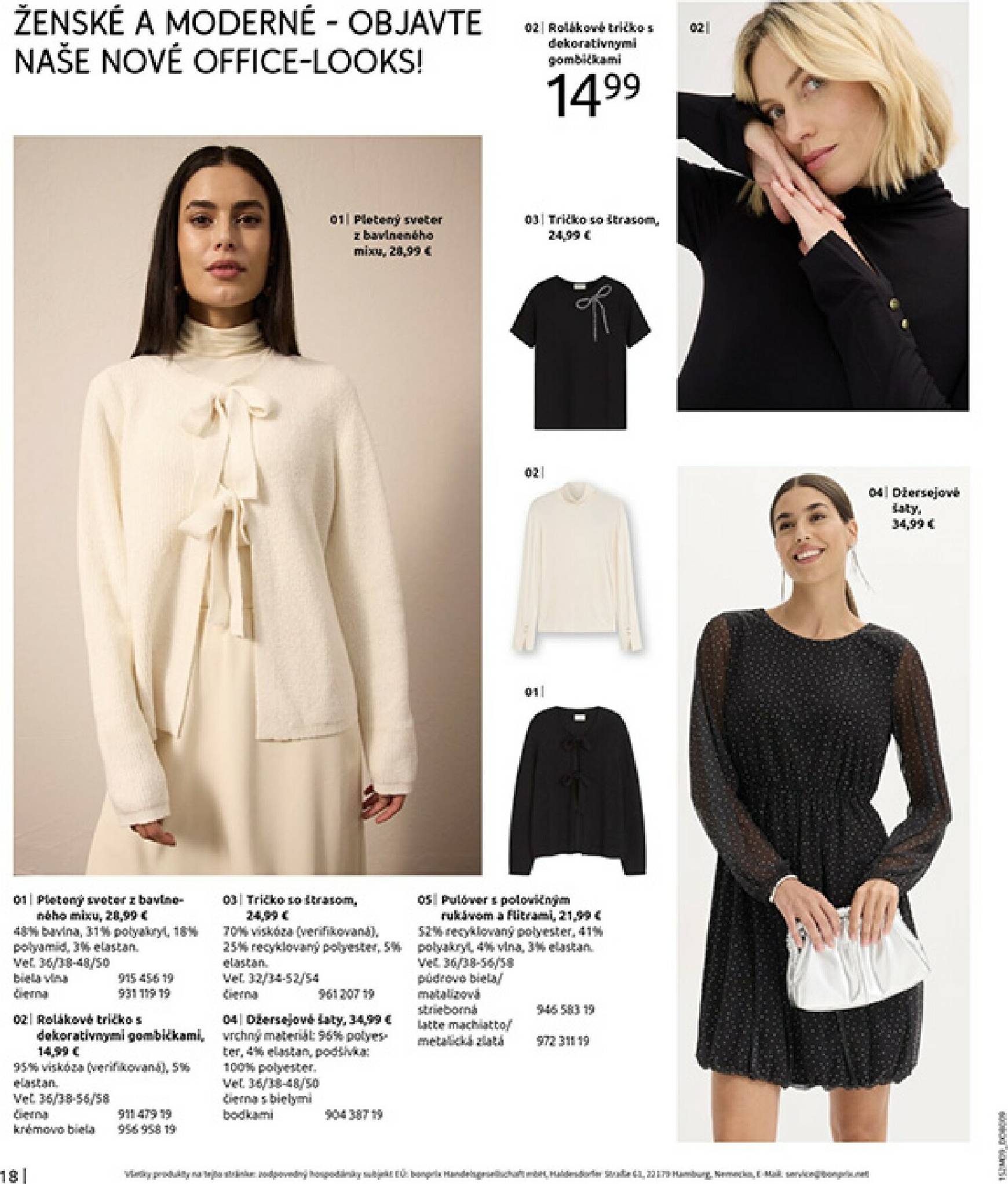 Page 20 of Aktuálny bonprix leták platný od štvrtka 23.10 do 18.11