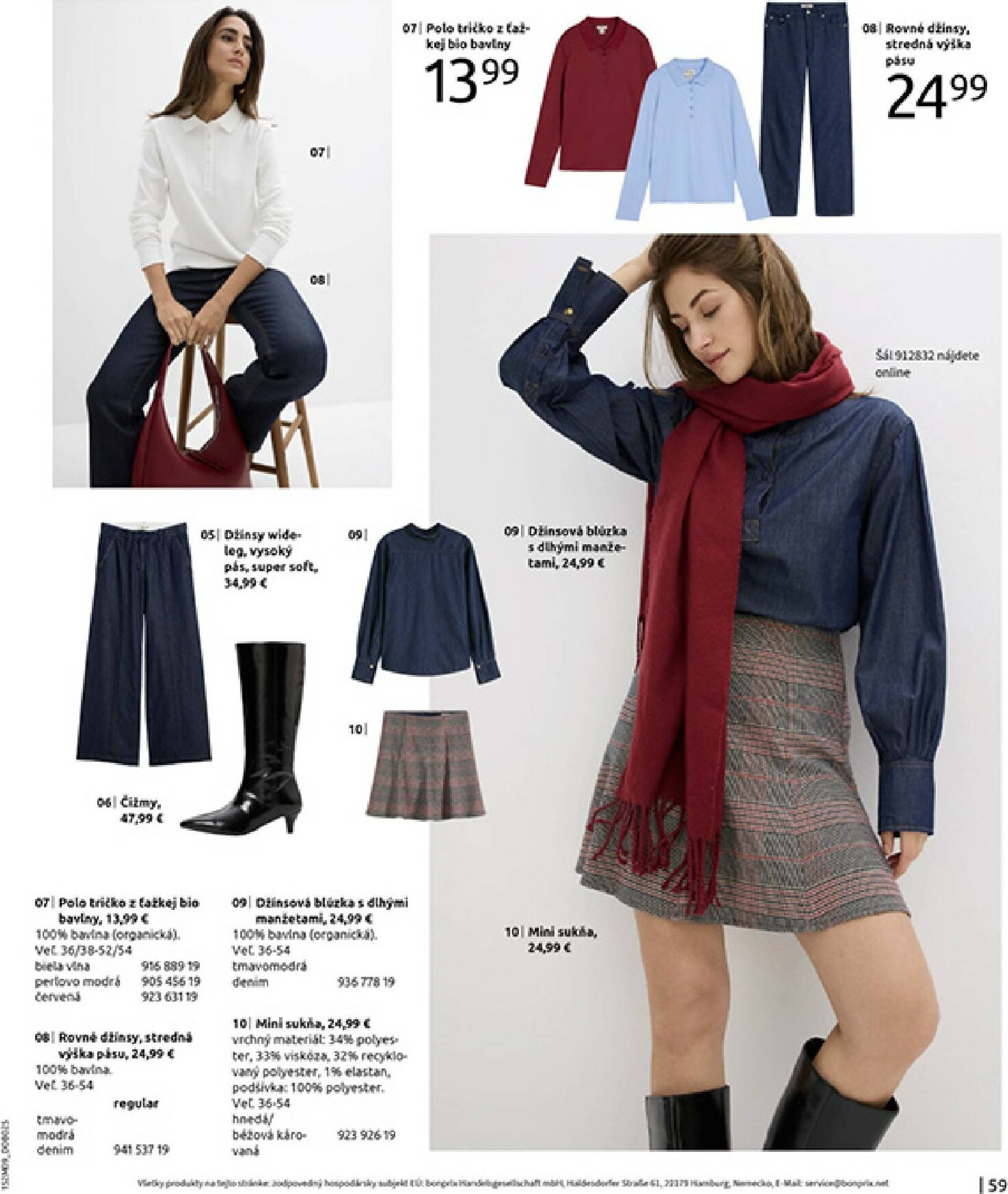 Page 61 of Aktuálny bonprix leták platný od štvrtka 23.10 do 18.11