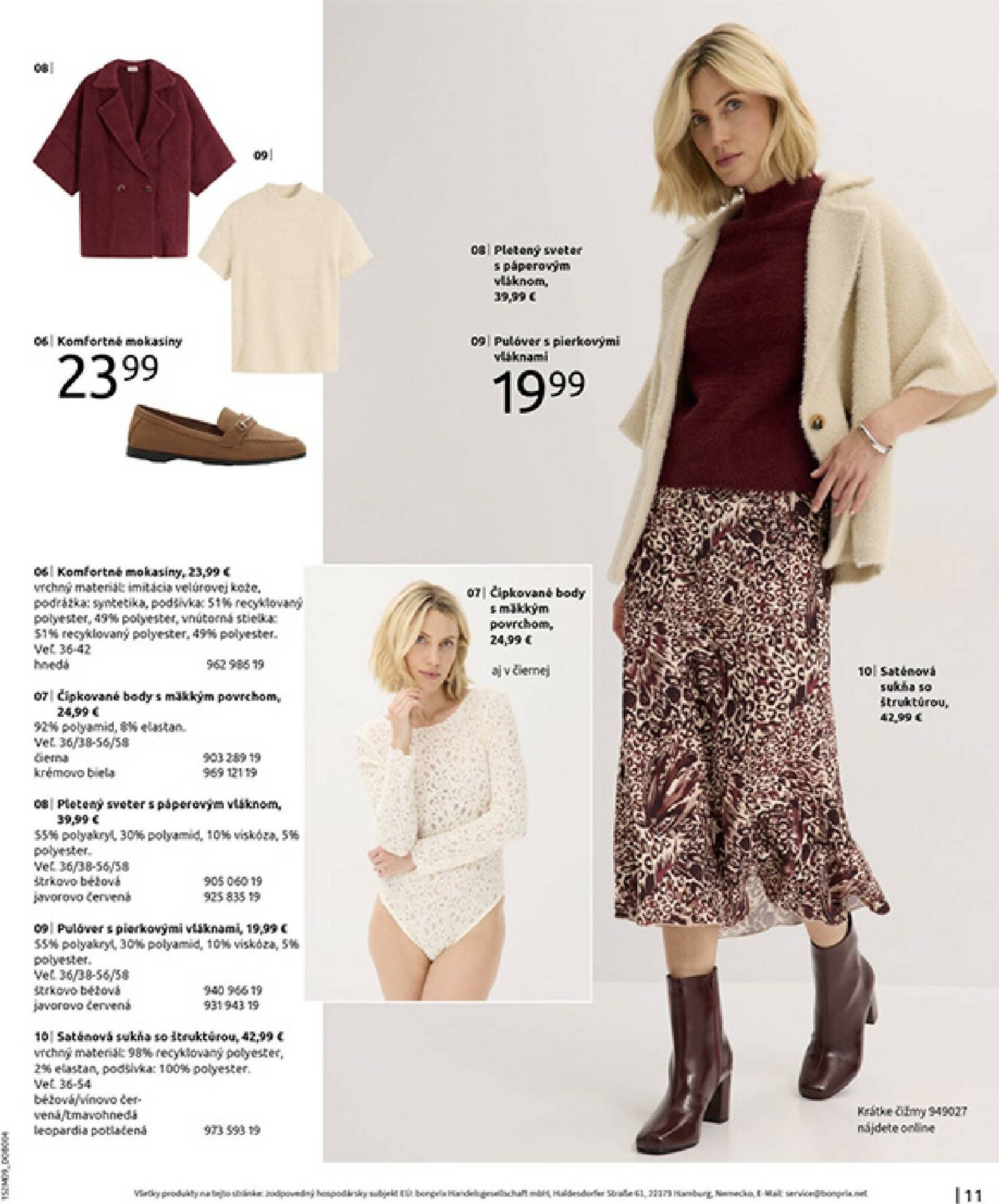 Page 13 of Aktuálny bonprix leták platný od štvrtka 23.10 do 18.11