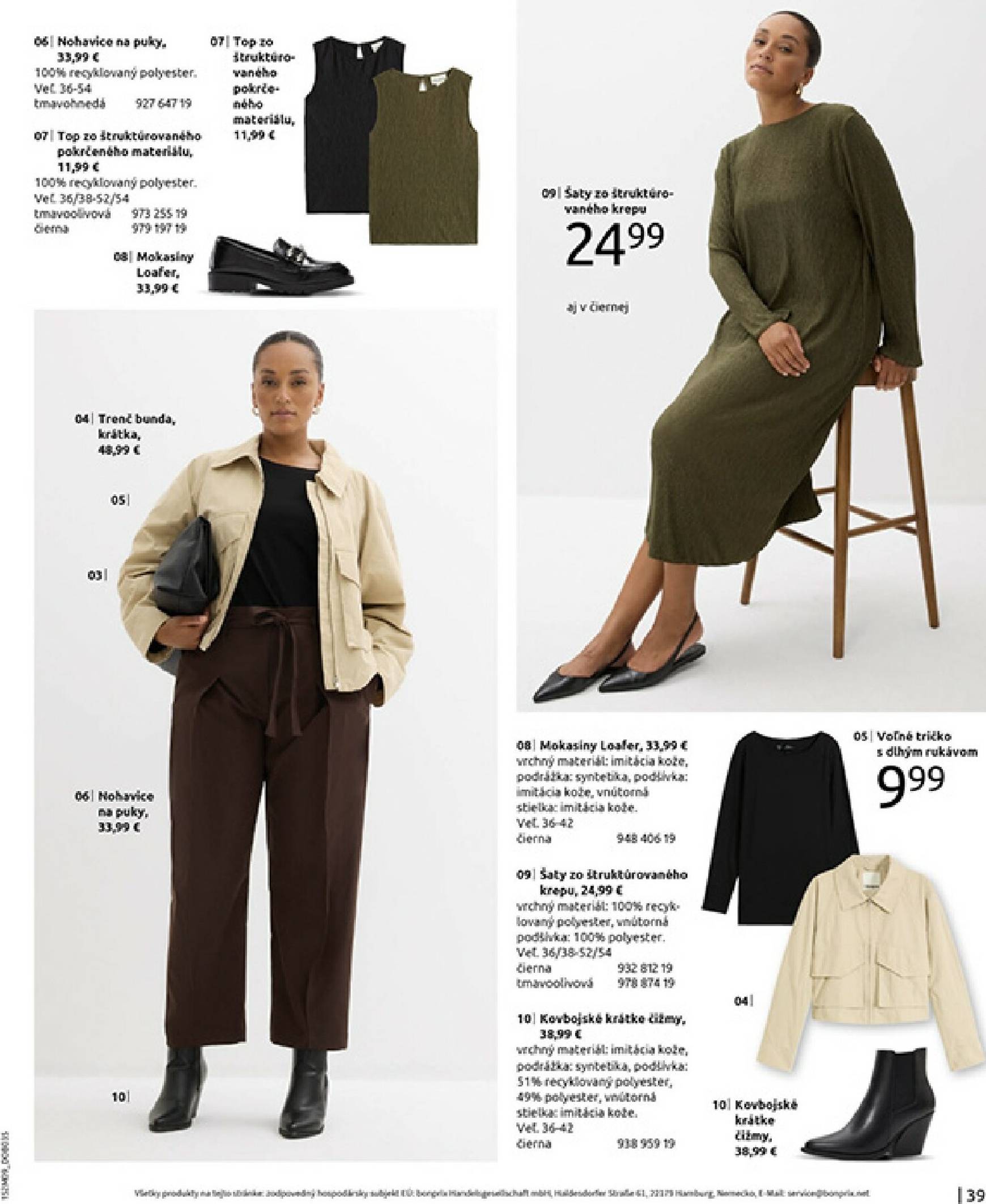 Page 41 of Aktuálny bonprix leták platný od štvrtka 23.10 do 18.11