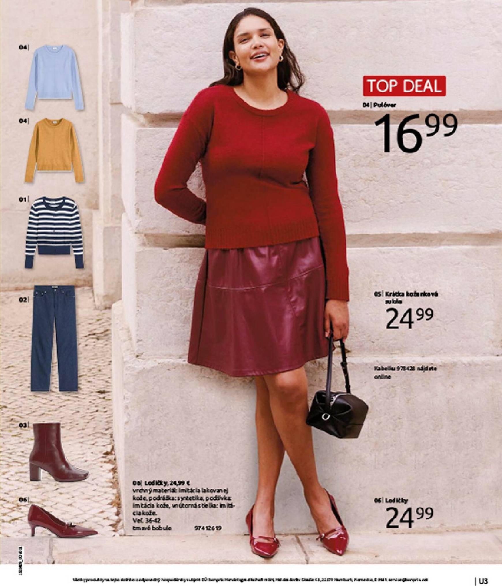 Page 3 of Aktuálny bonprix leták platný od štvrtka 23.10 do 18.11