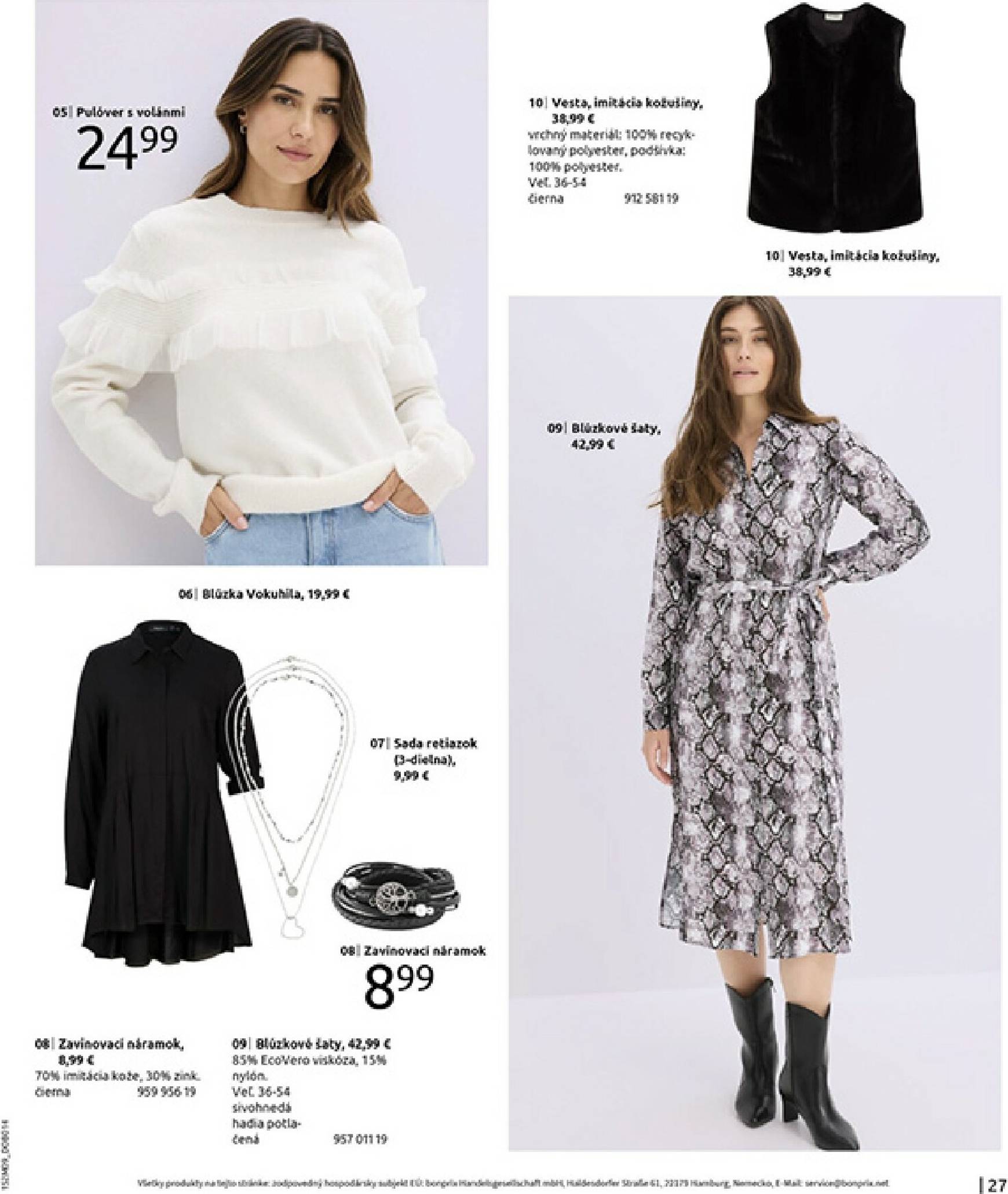 Page 29 of Aktuálny bonprix leták platný od štvrtka 23.10 do 18.11