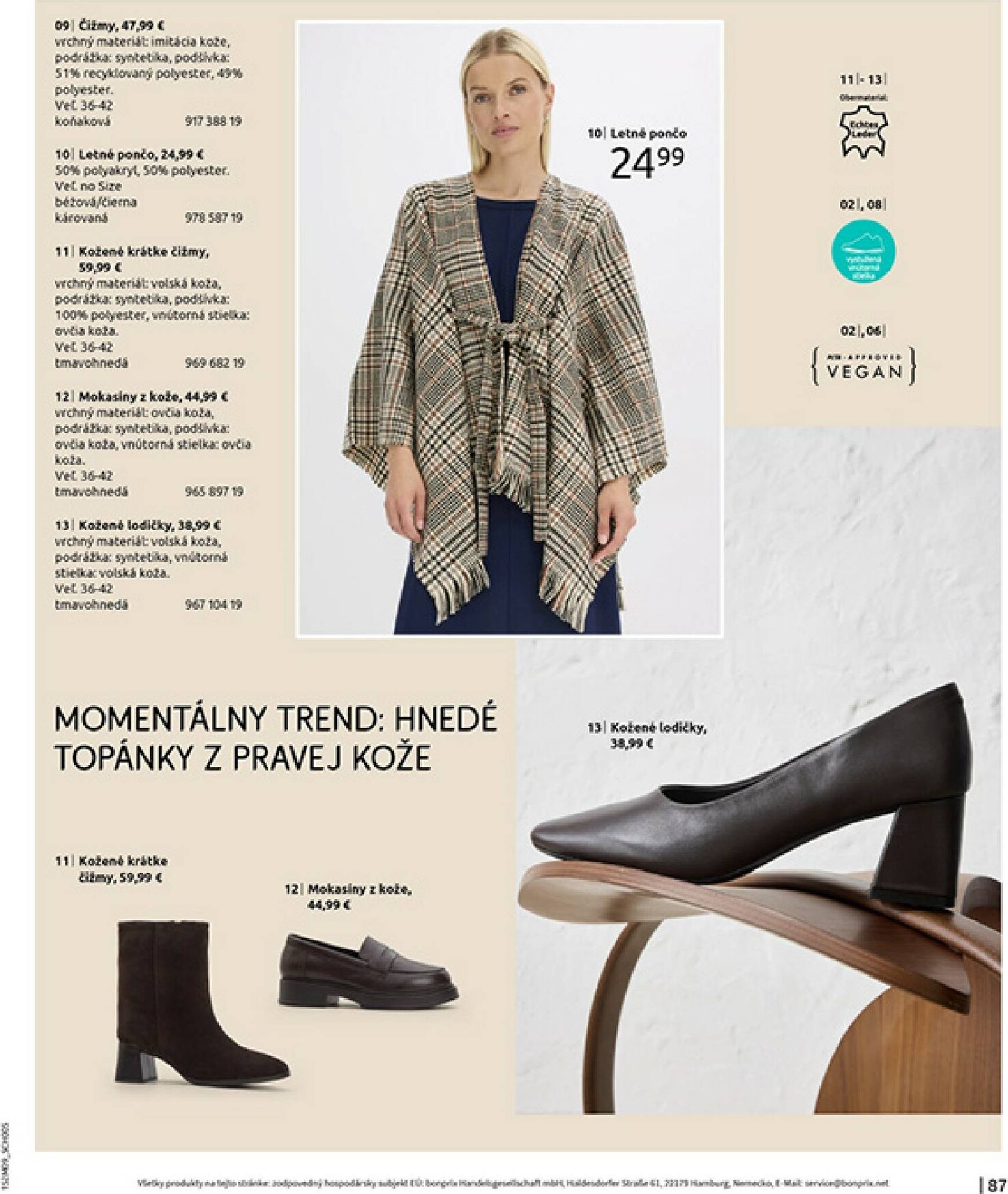 Page 89 of Aktuálny bonprix leták platný od štvrtka 23.10 do 18.11