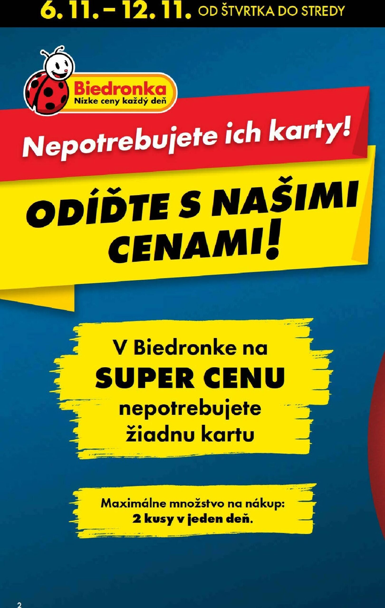 Page 2 of Aktuálny biedronka leták platný od štvrtka 06.11 do 12.11