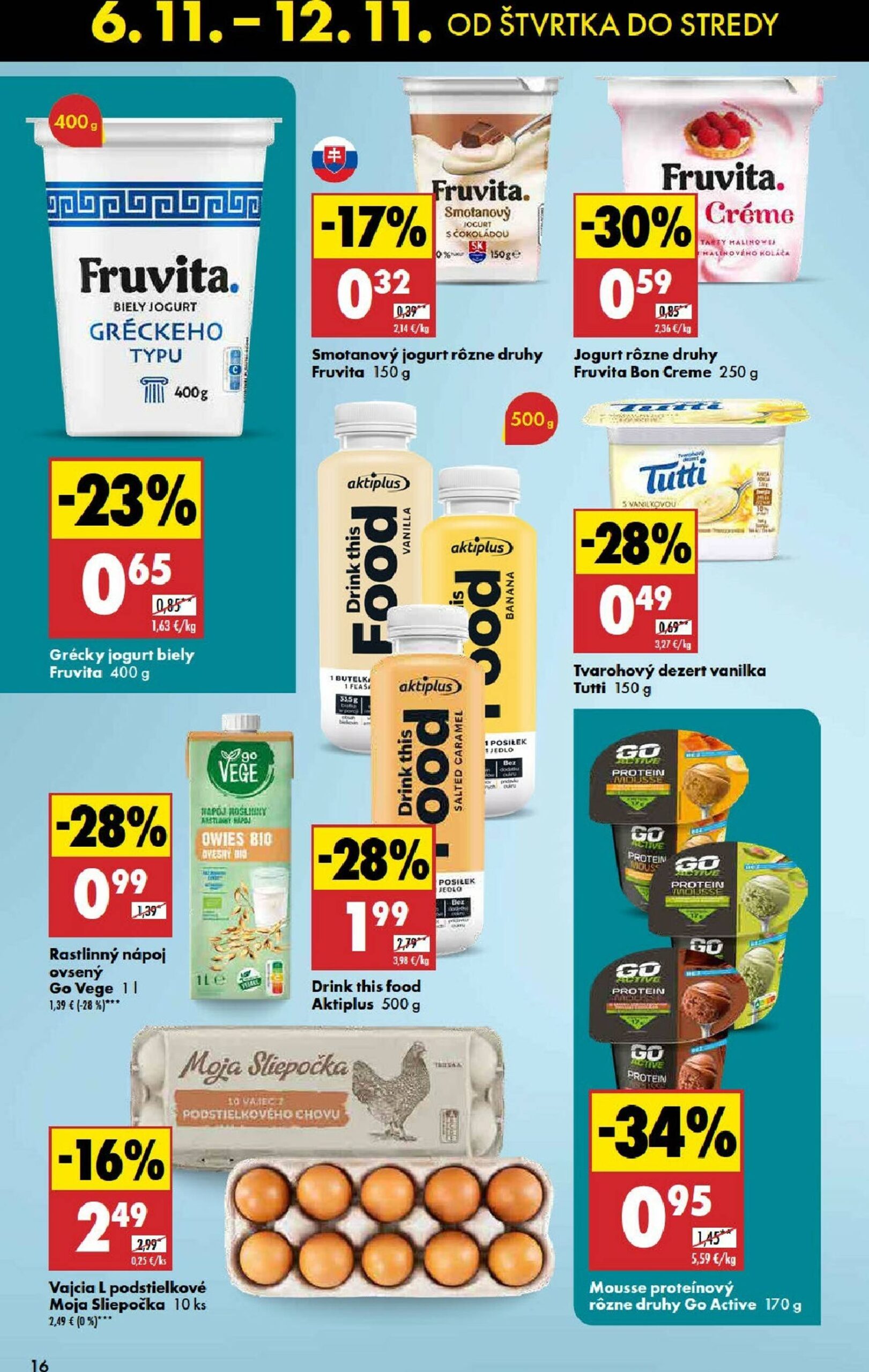 Page 16 of Aktuálny biedronka leták platný od štvrtka 06.11 do 12.11