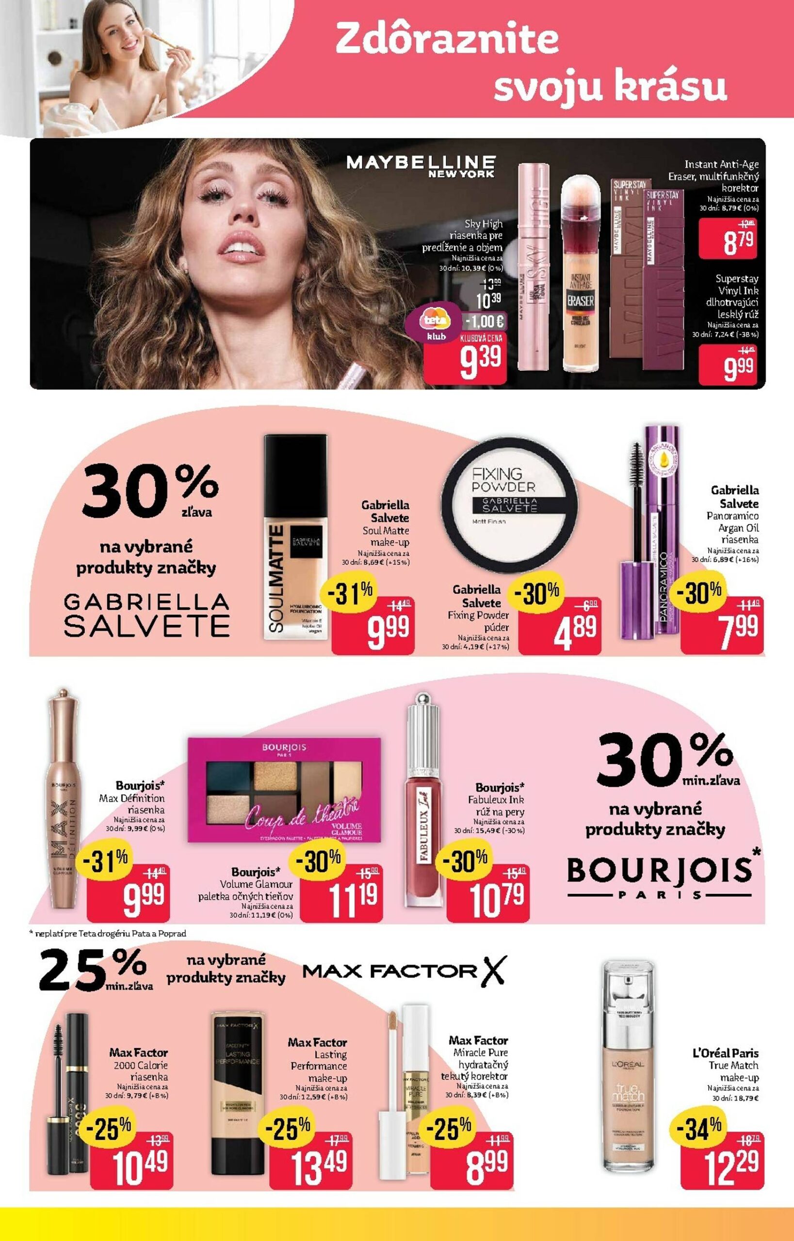 Page 2 of Aktuálny teta-drogerie leták platný od pondelka 10.11 do 19.11