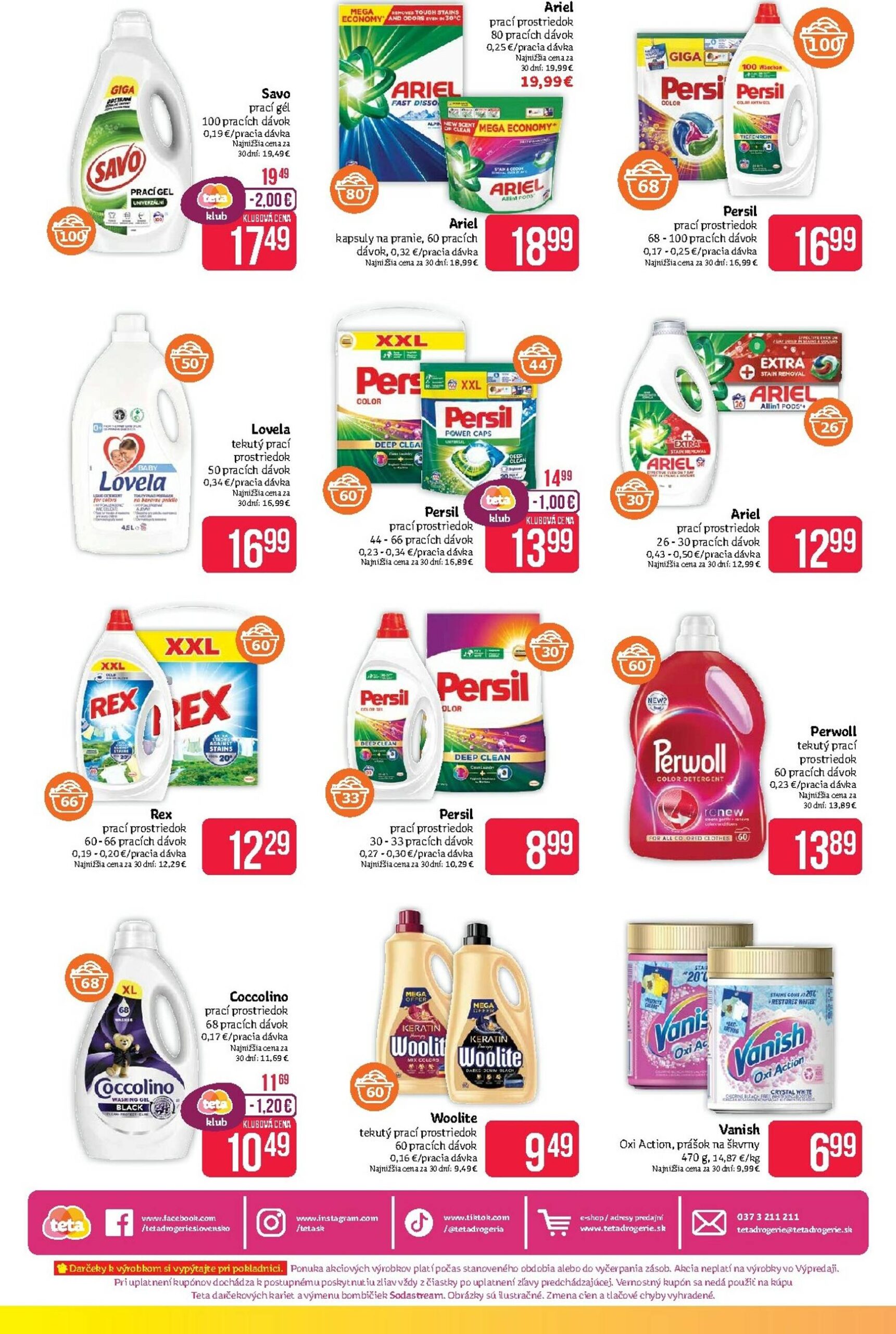 Page 16 of Aktuálny teta-drogerie leták platný od pondelka 10.11 do 19.11