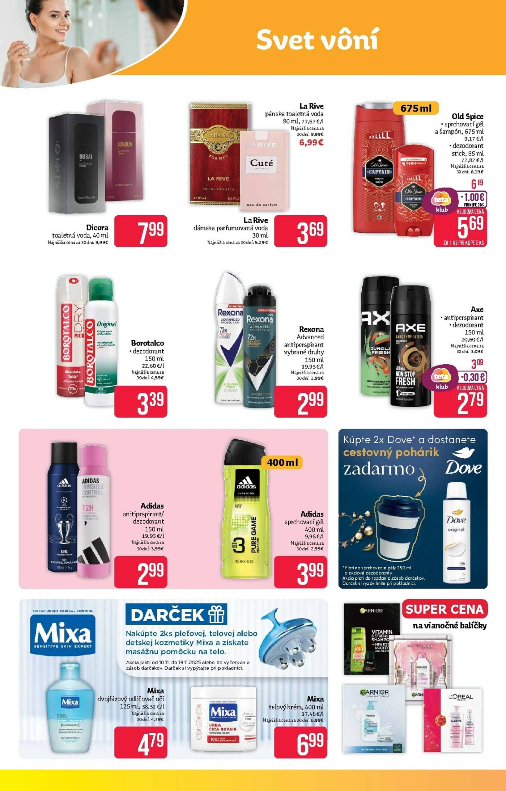 Page 4 of Aktuálny teta-drogerie leták platný od pondelka 10.11 do 19.11