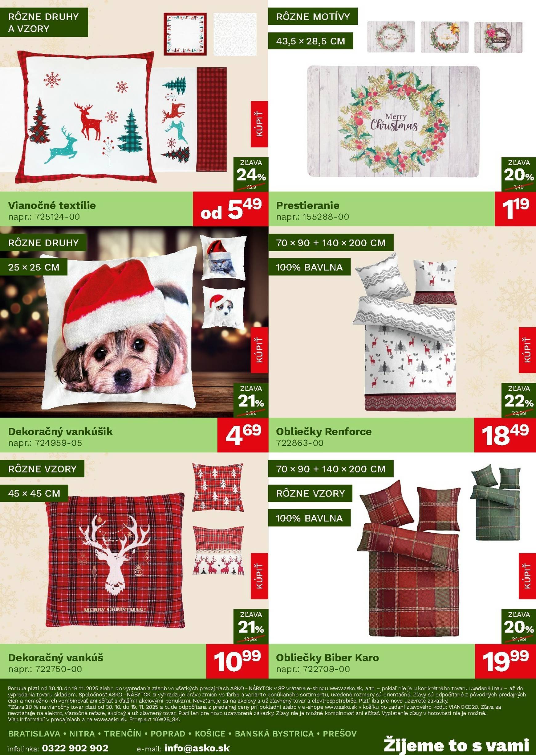 Page 4 of Aktuálny asko-nabytok leták platný od štvrtka 30.10 do 19.11