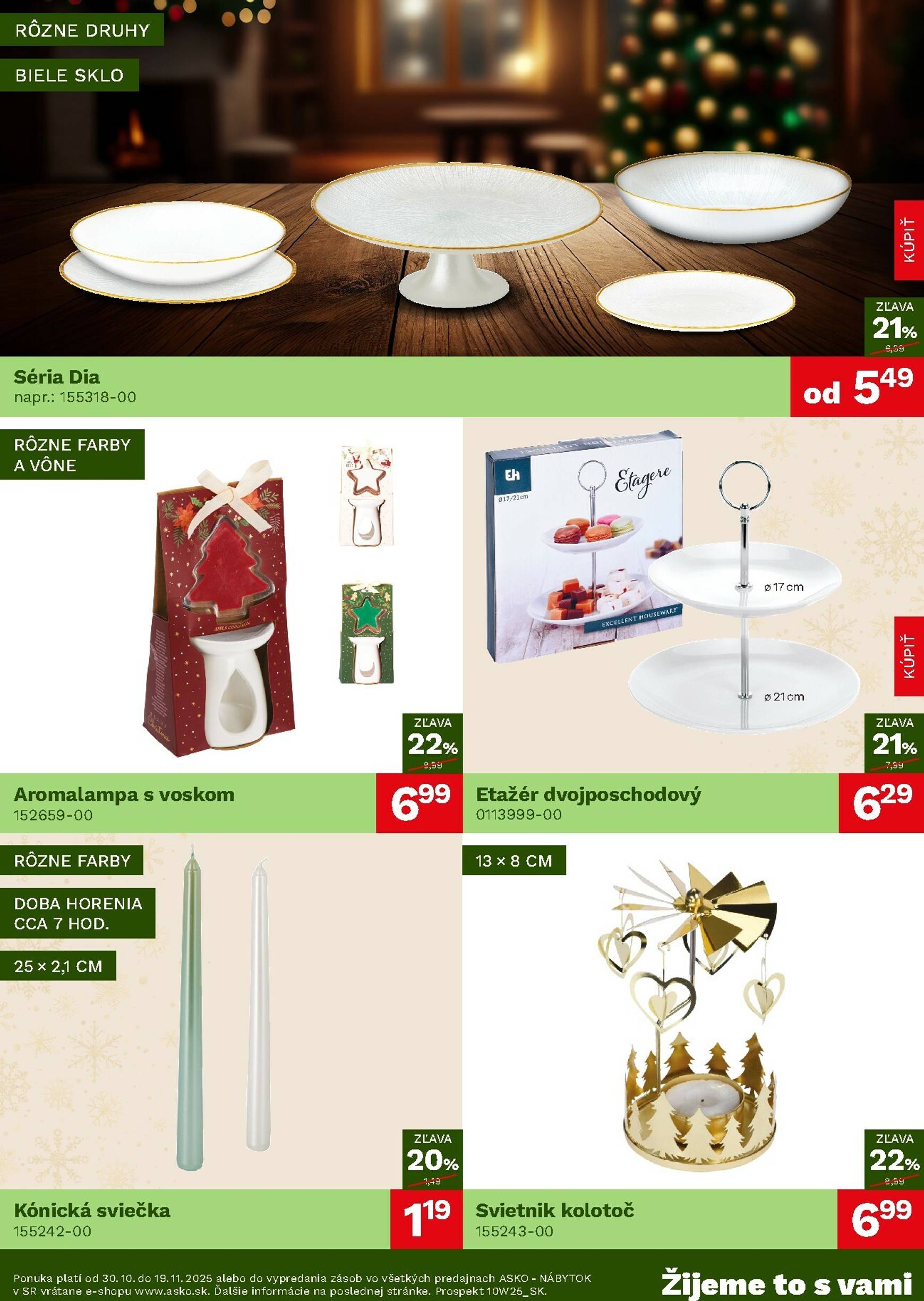 Page 2 of Aktuálny asko-nabytok leták platný od štvrtka 30.10 do 19.11