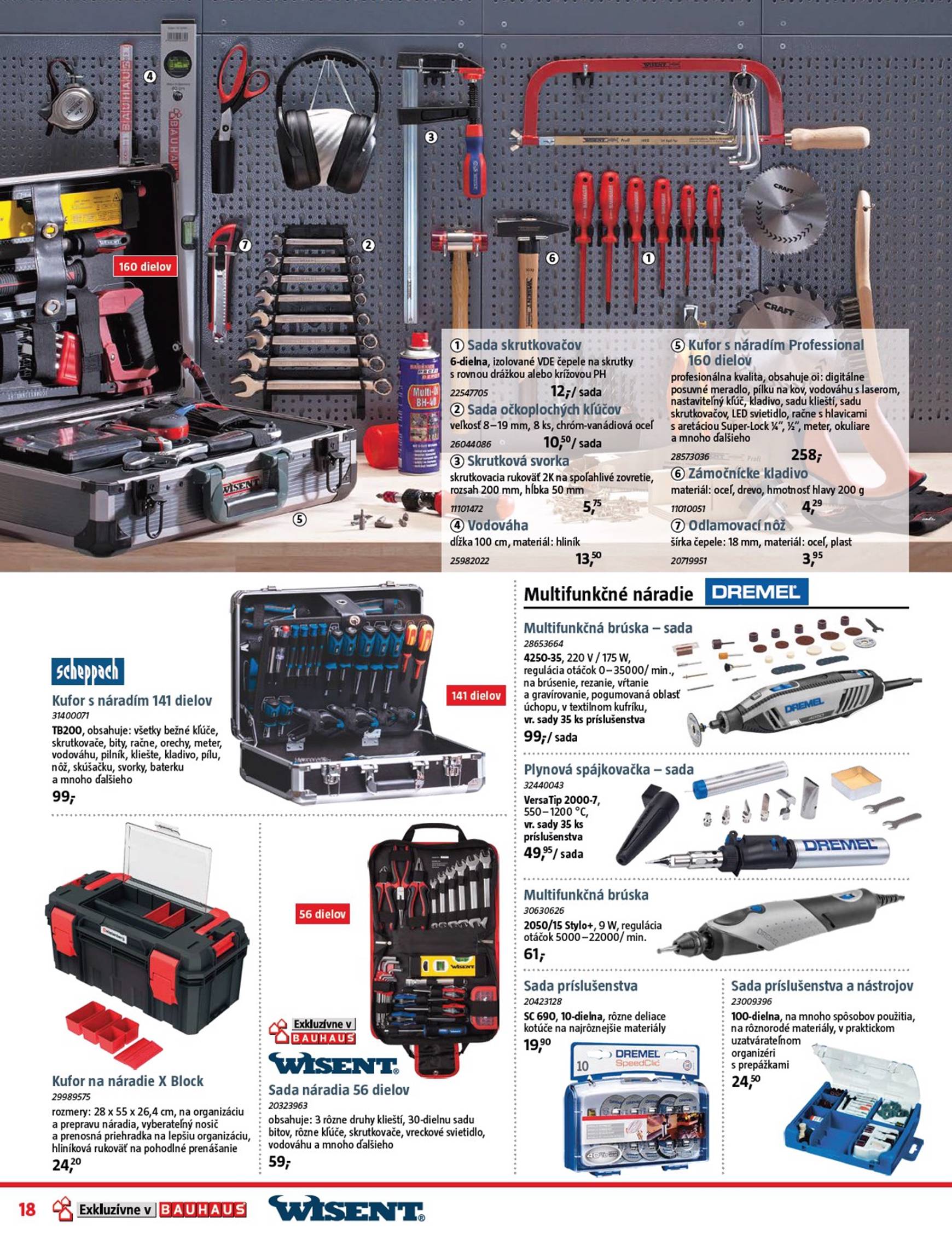 Page 18 of Aktuálny bauhaus leták platný od pondelka 03.11 do 07.12