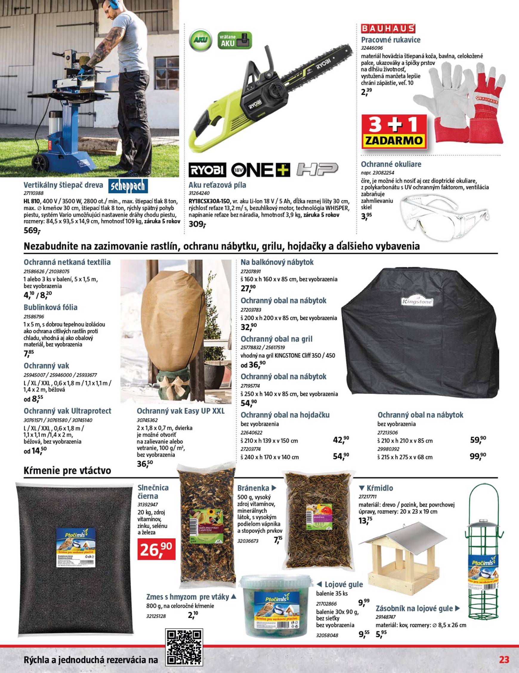 Page 23 of Aktuálny bauhaus leták platný od pondelka 03.11 do 07.12