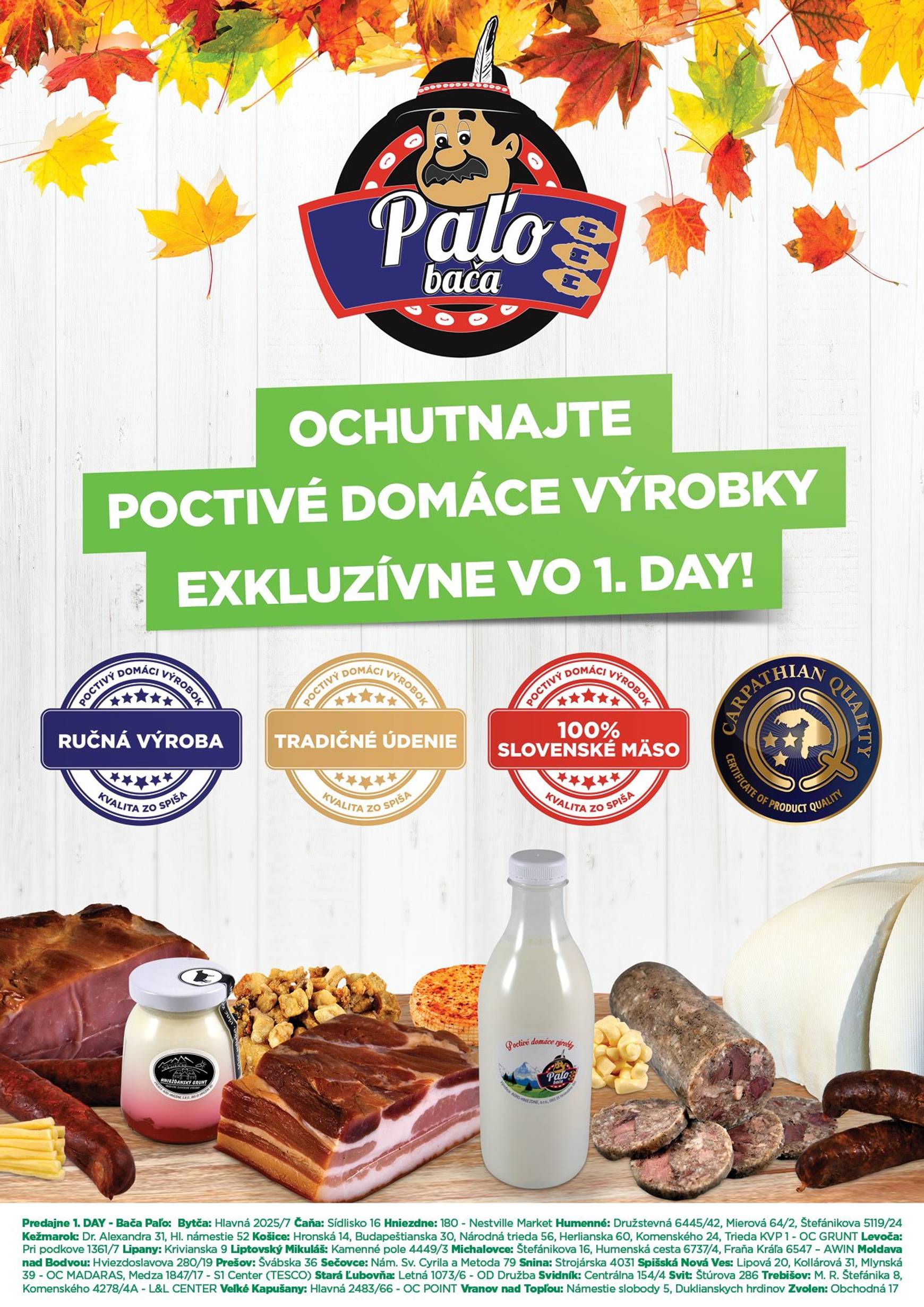 Page 3 of Aktuálny 1day leták platný od štvrtka 06.11 do 19.11