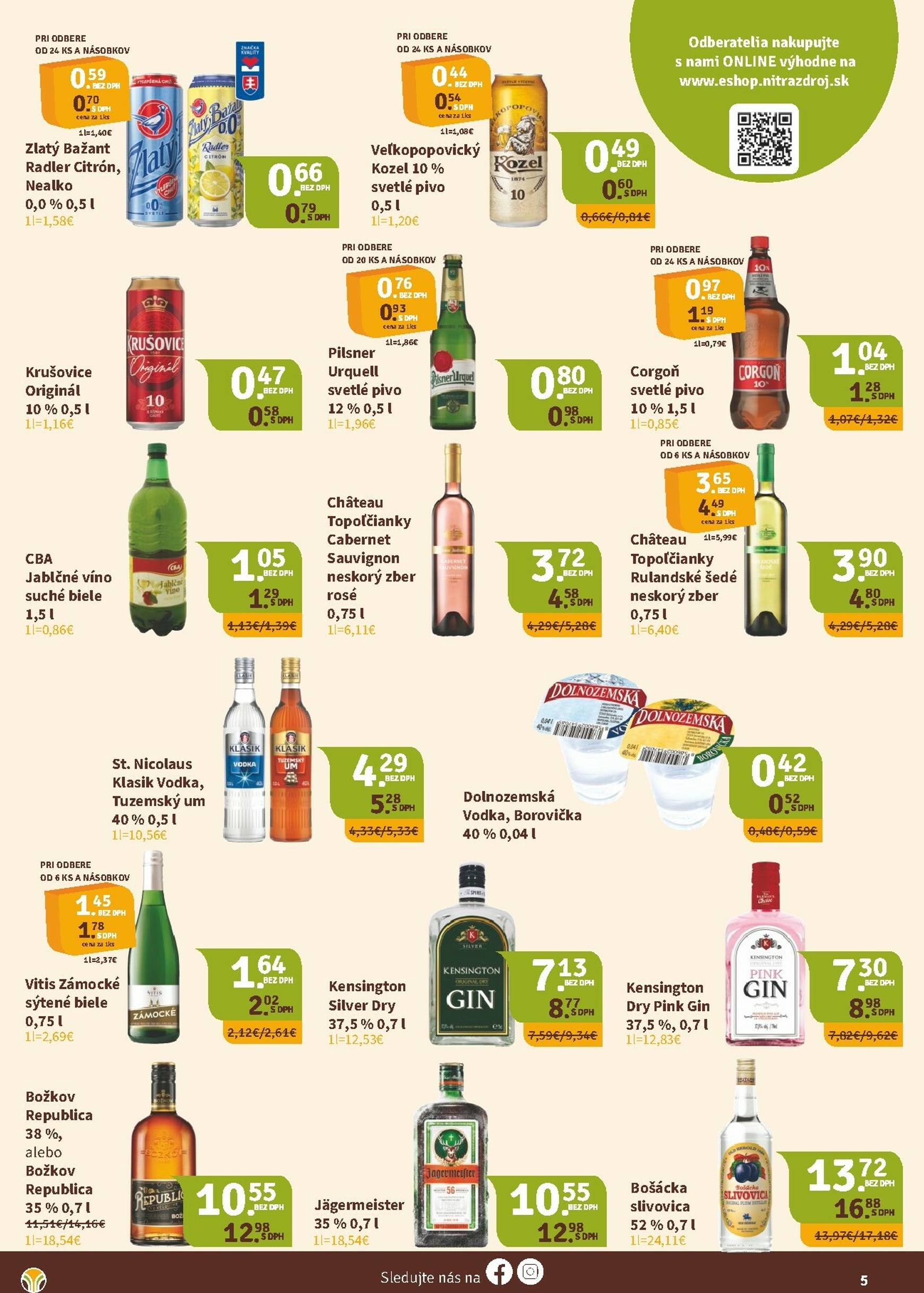 Page 5 of Aktuálny nitrazdroj leták platný od štvrtka 06.11 do 19.11