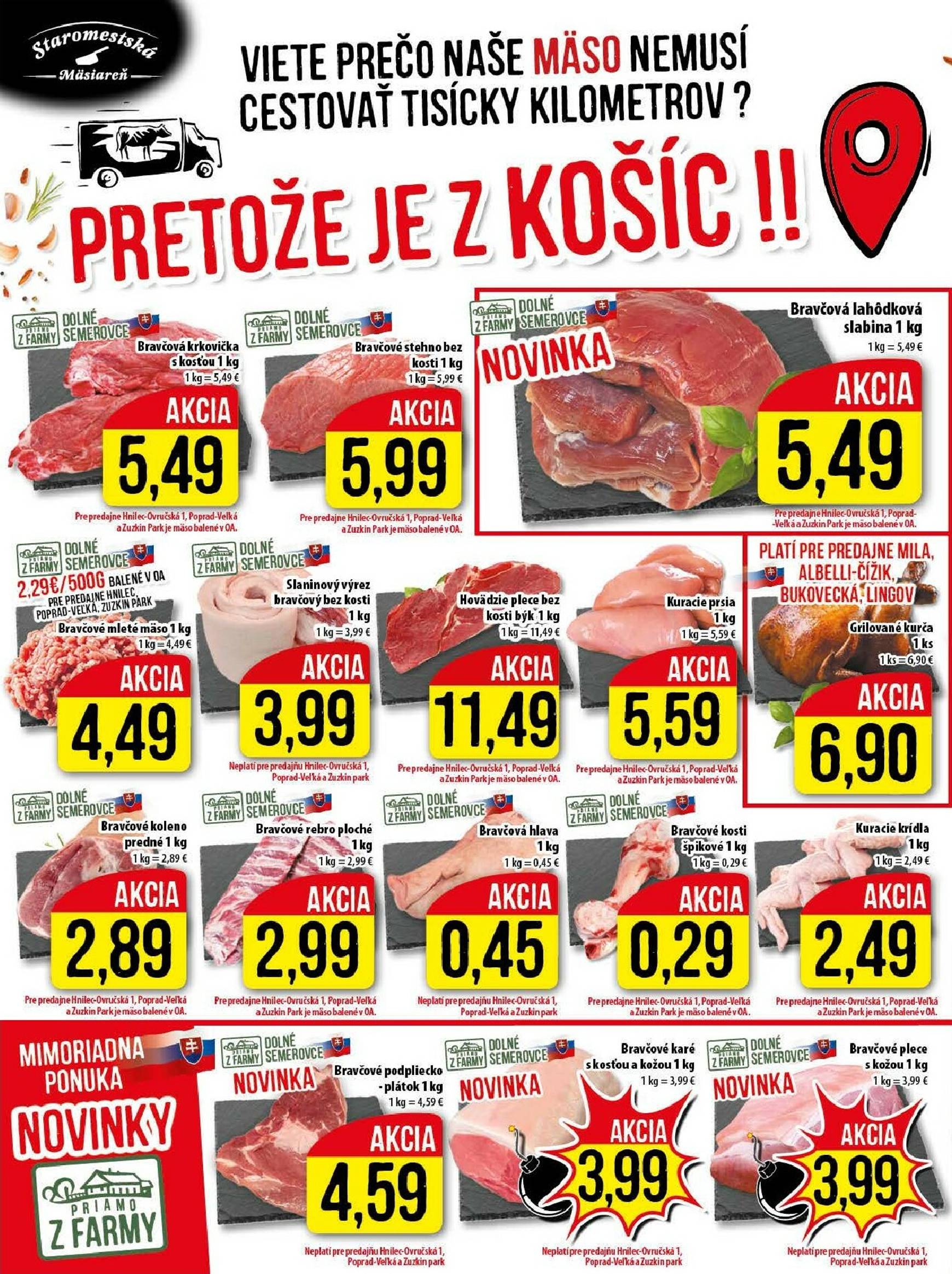 Page 4 of Aktuálny klas leták platný od pondelka 10.11 do 16.11