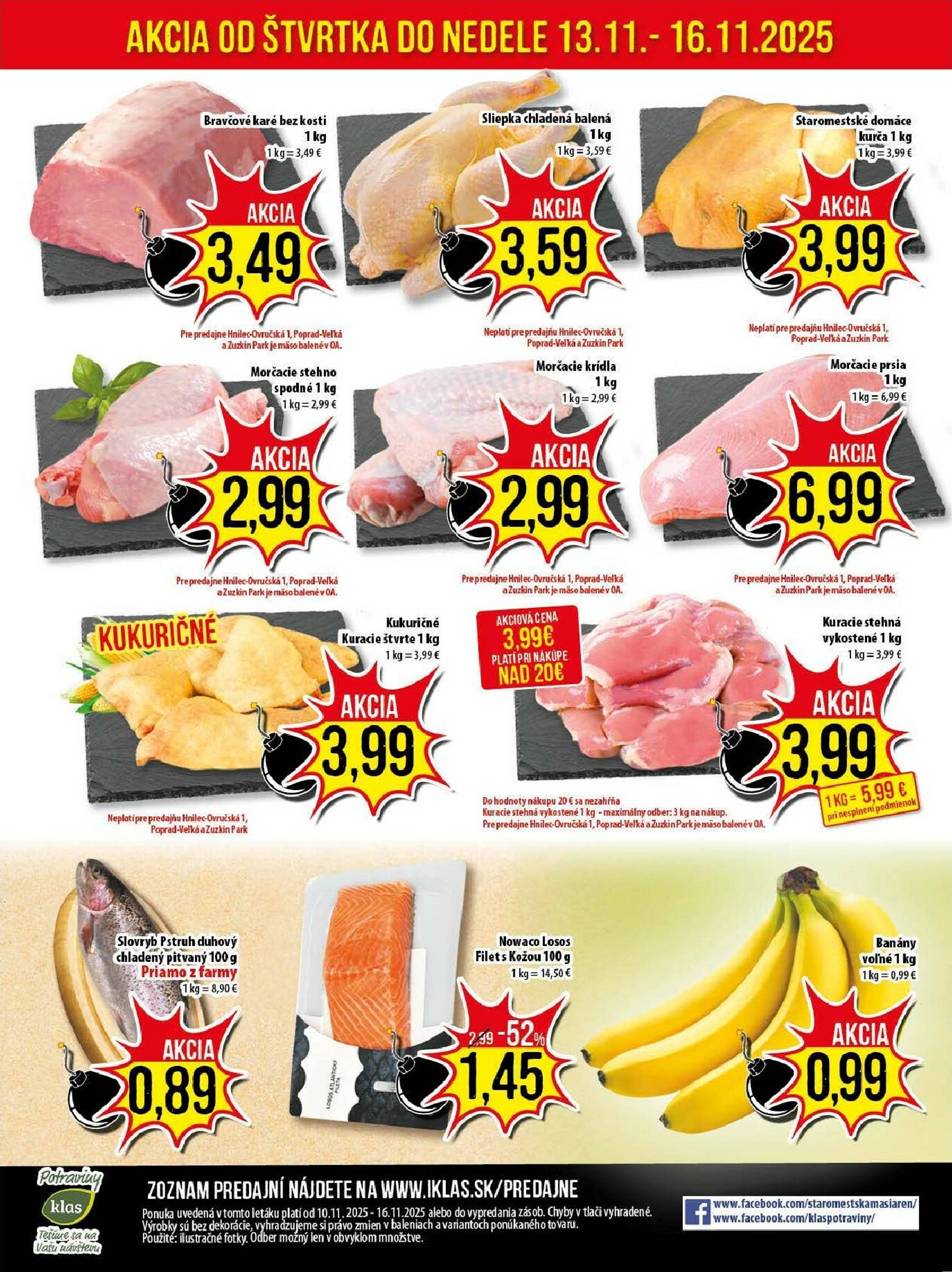 Page 25 of Aktuálny klas leták platný od pondelka 10.11 do 16.11